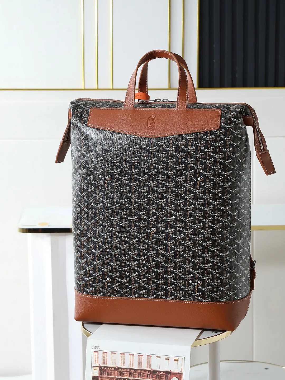 Goyard Backpack Leather