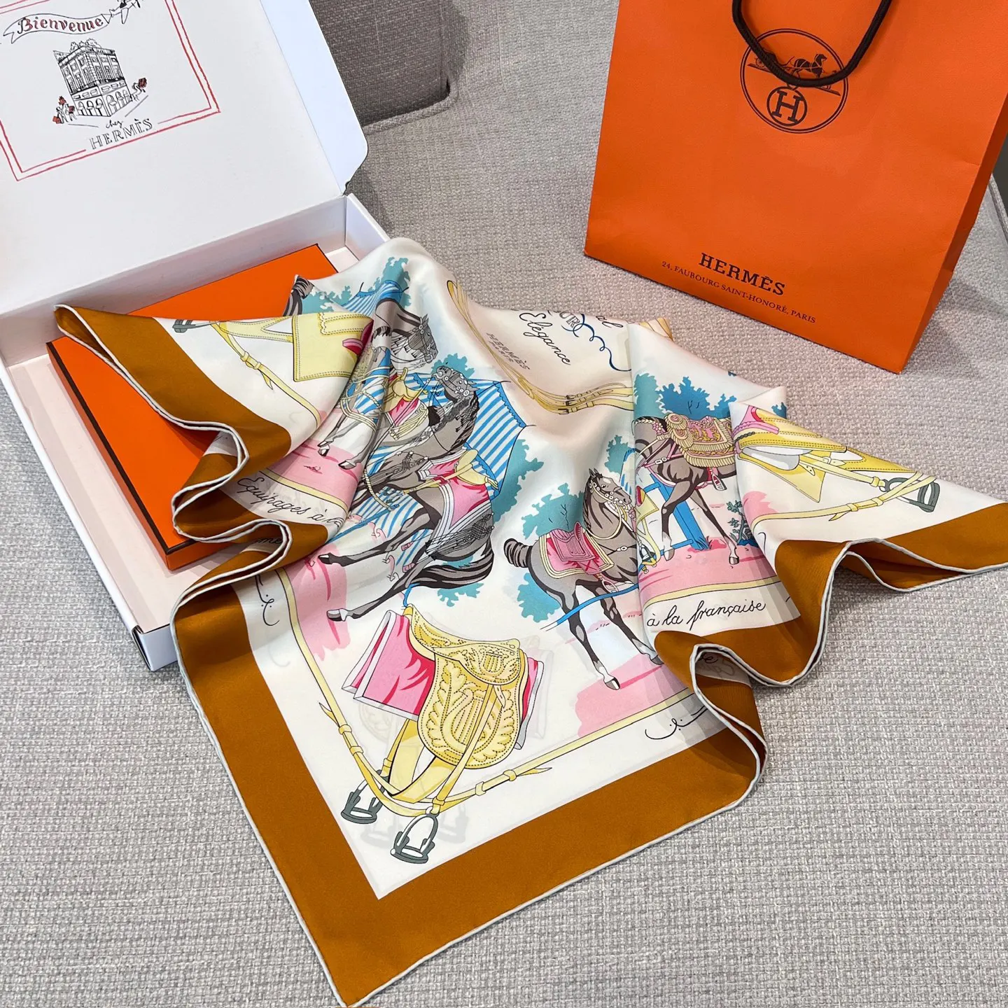 Hermes Brown Fashion Item