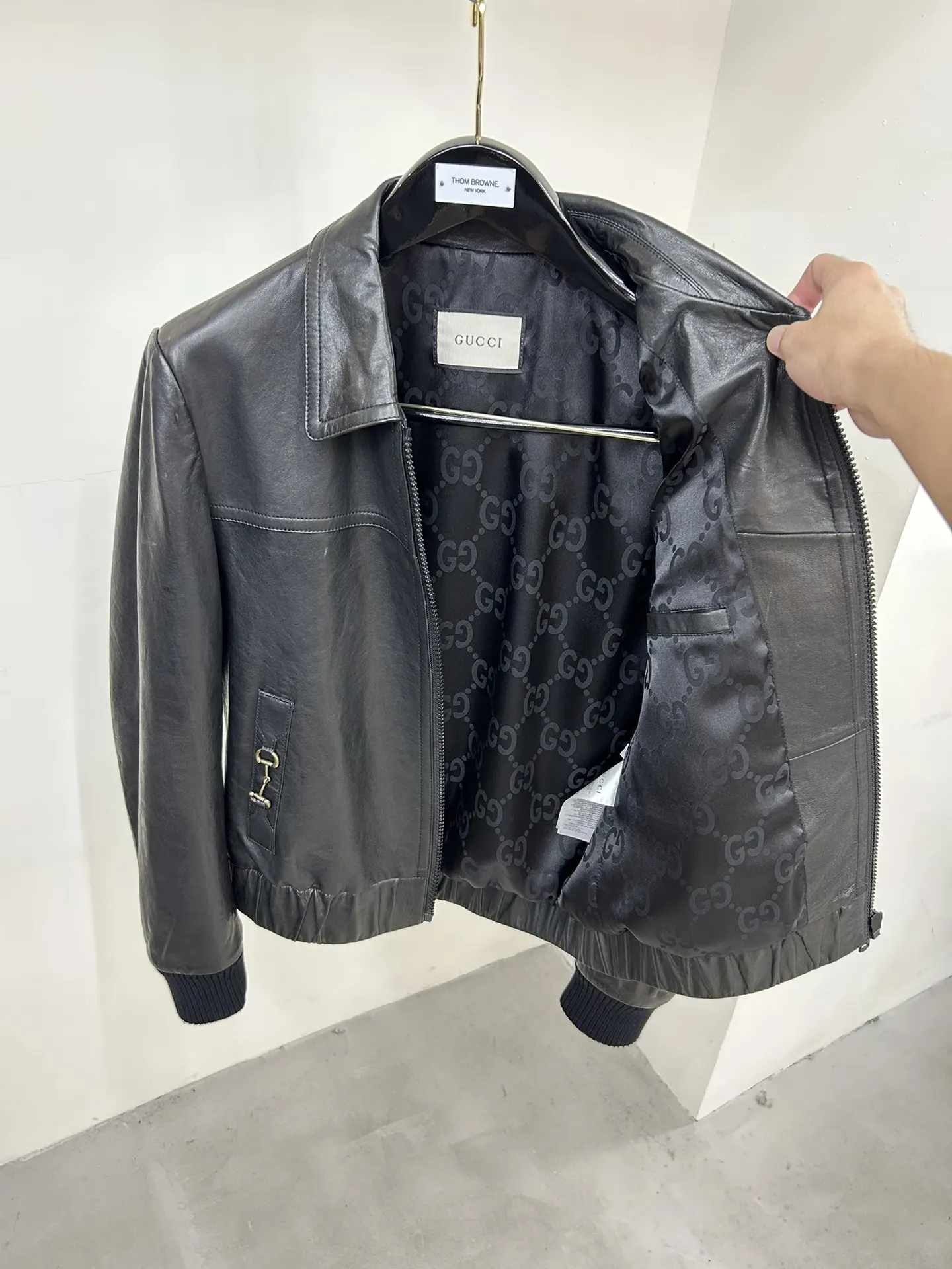 Gucci GG提花夹克外套