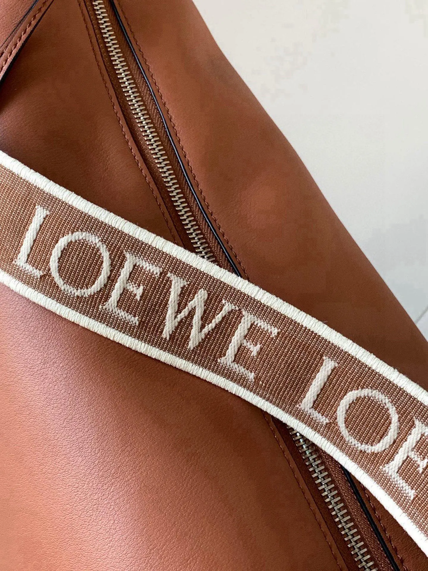 Brown Hobo Shoulder Bag Vintage Leather
