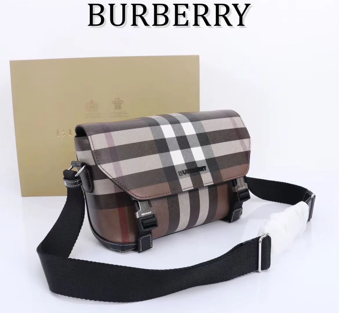 Burberry 灰色 皮革 收納包 旅行收納款