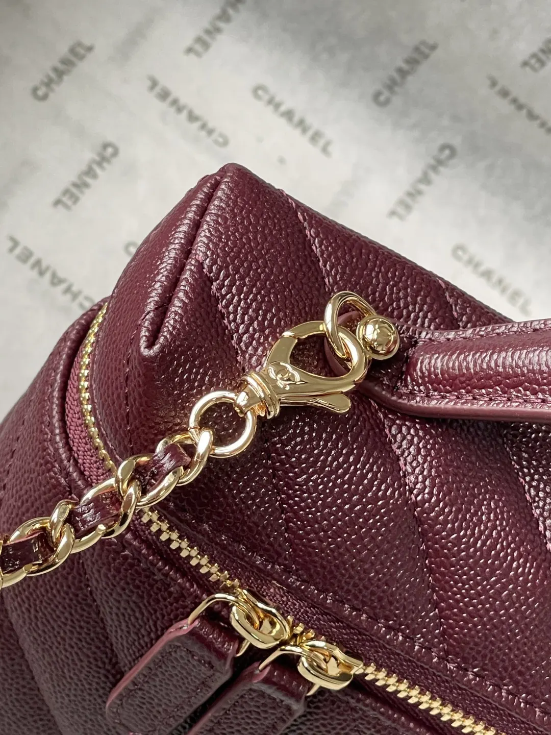 Chanel Chain Bag Leather