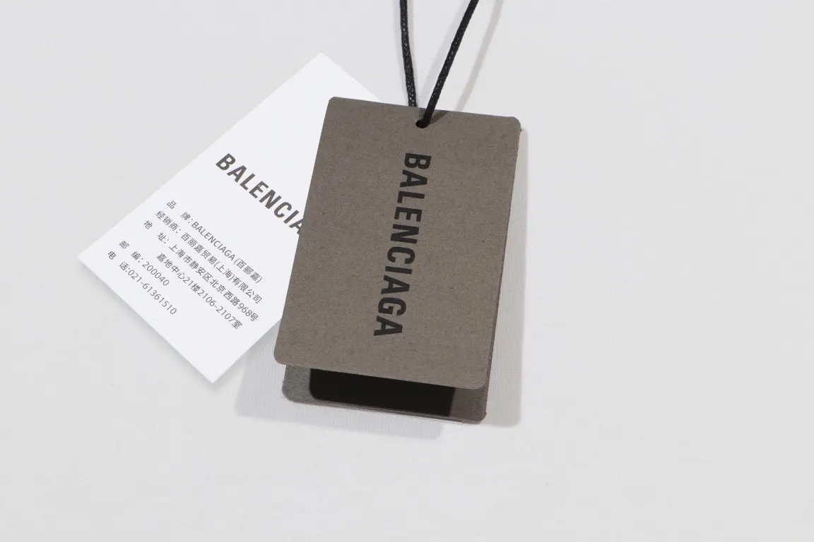 Balenciaga Black Short Sleeve T-Shirt Loose