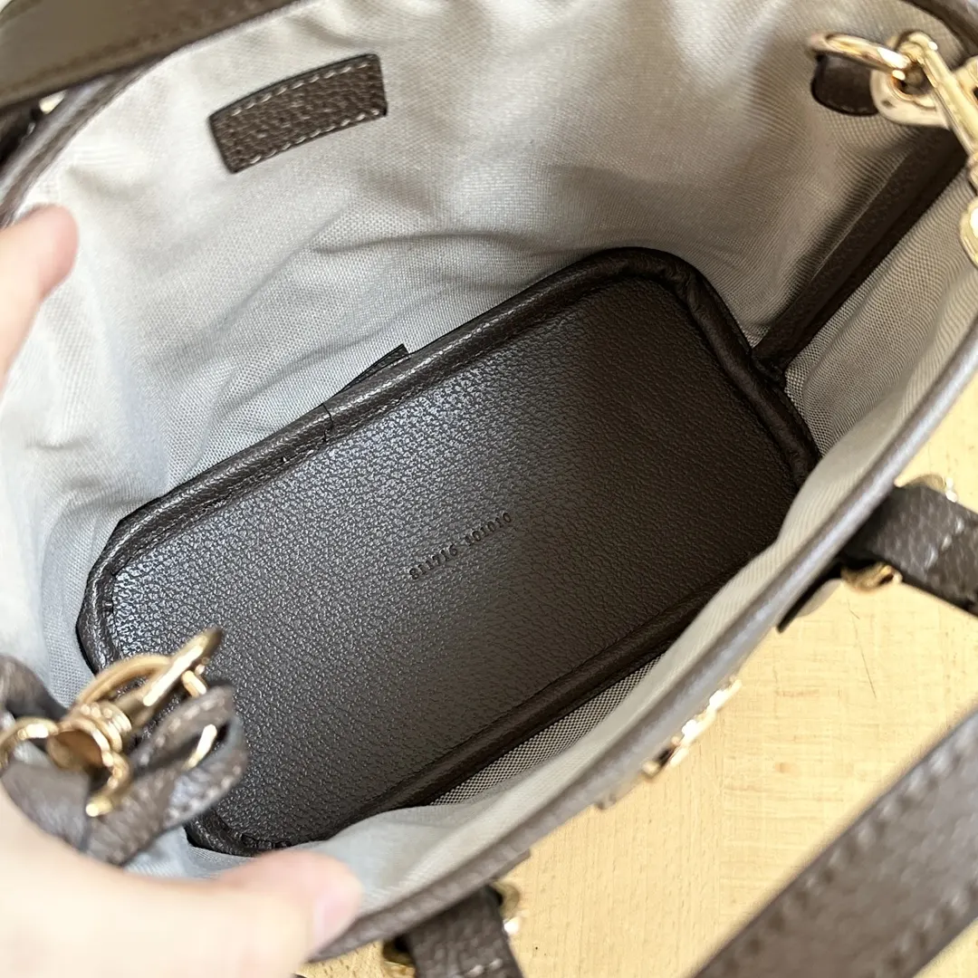 Gucci GG Supreme Ophidia 老花托特包 手提單肩