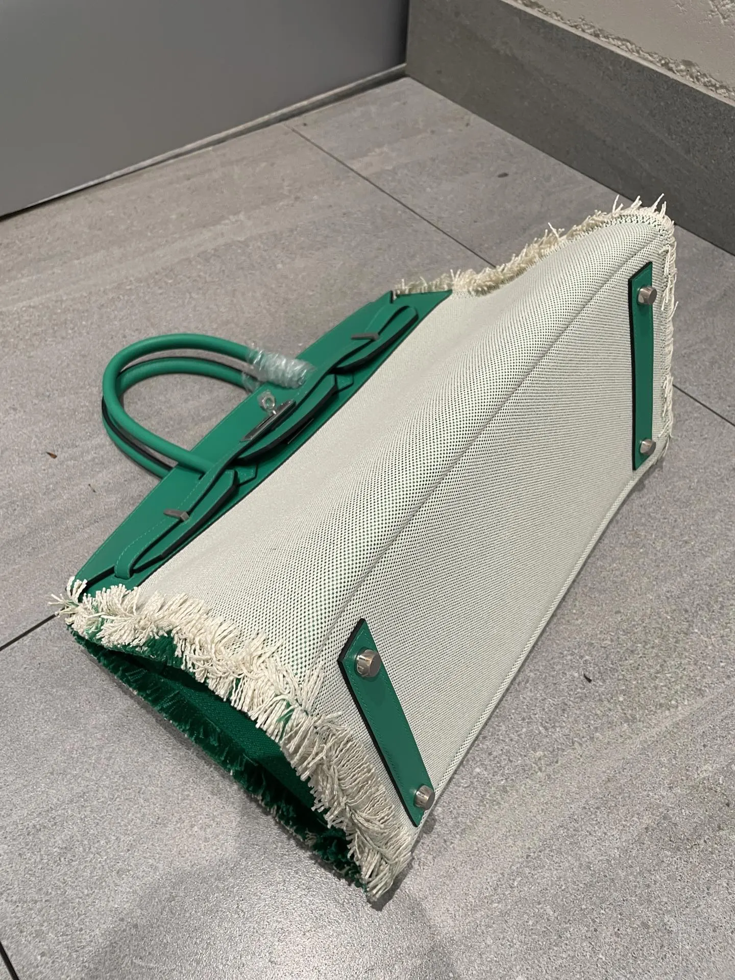 Hermes Top Handle Bag Classic Leather