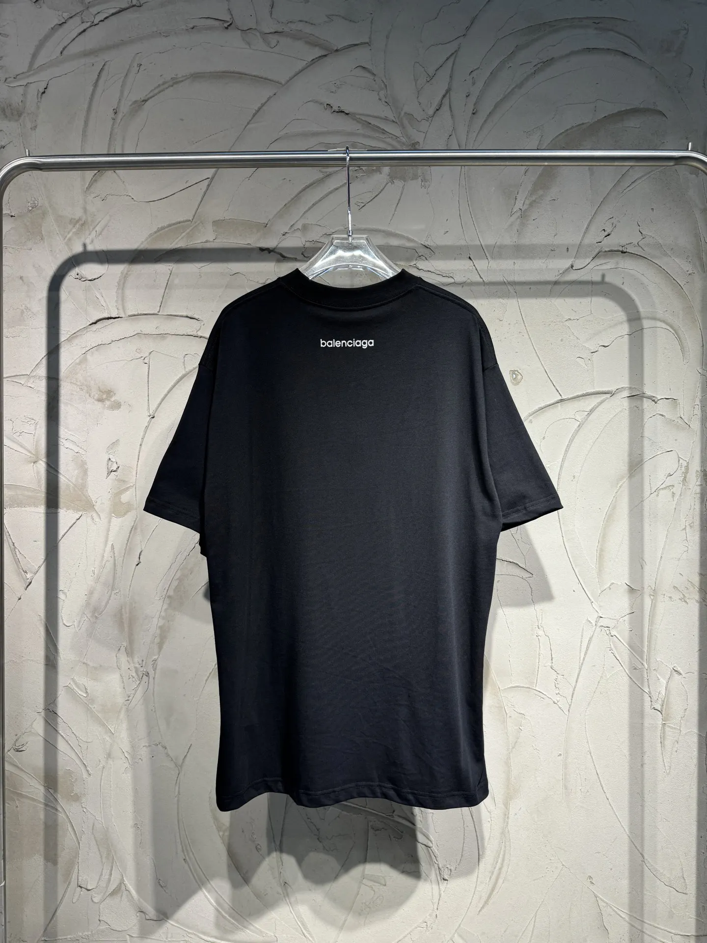 Balenciaga 26FW 黑色 印花 T恤