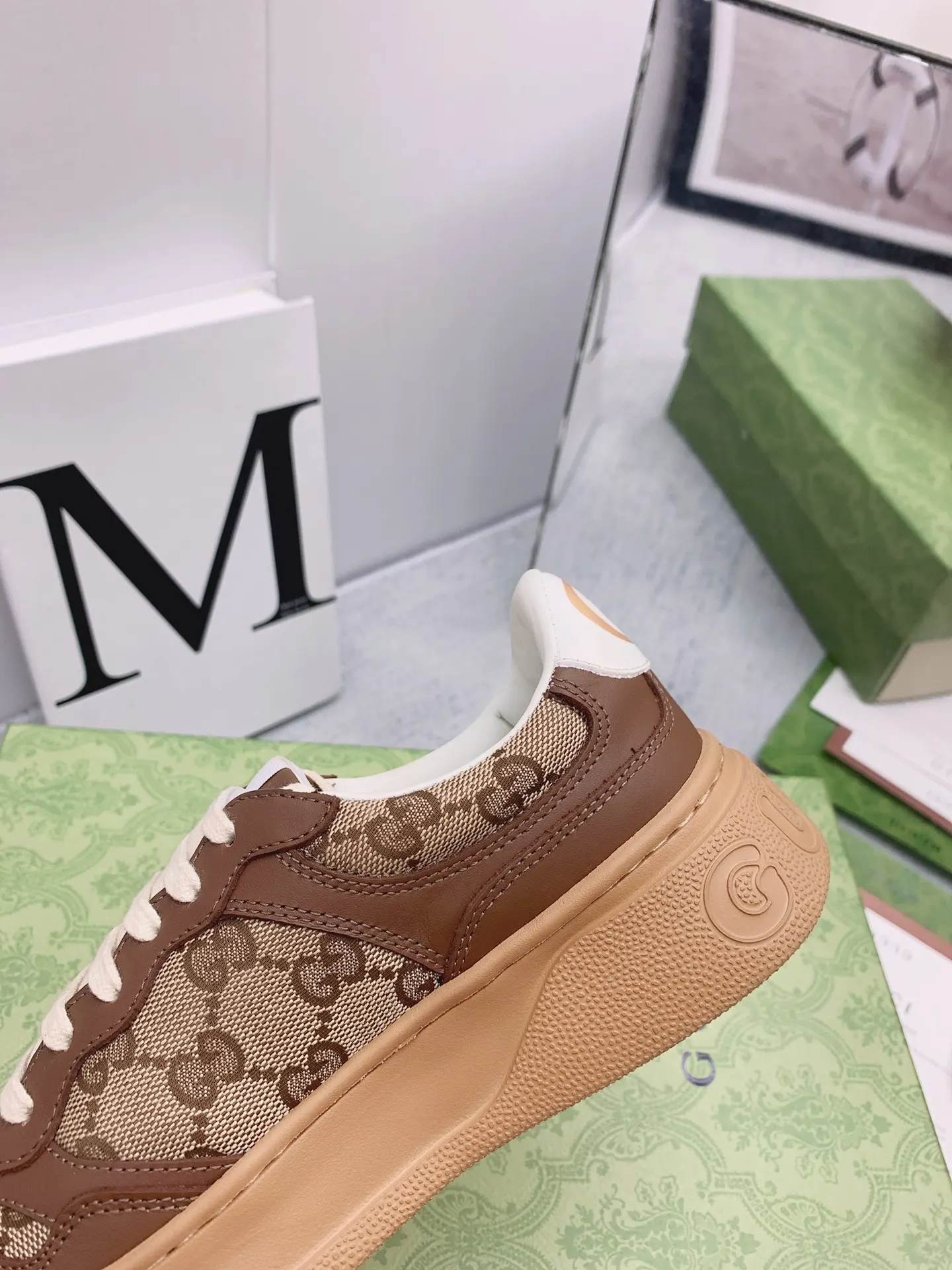 Gucci Logo休閒運動鞋