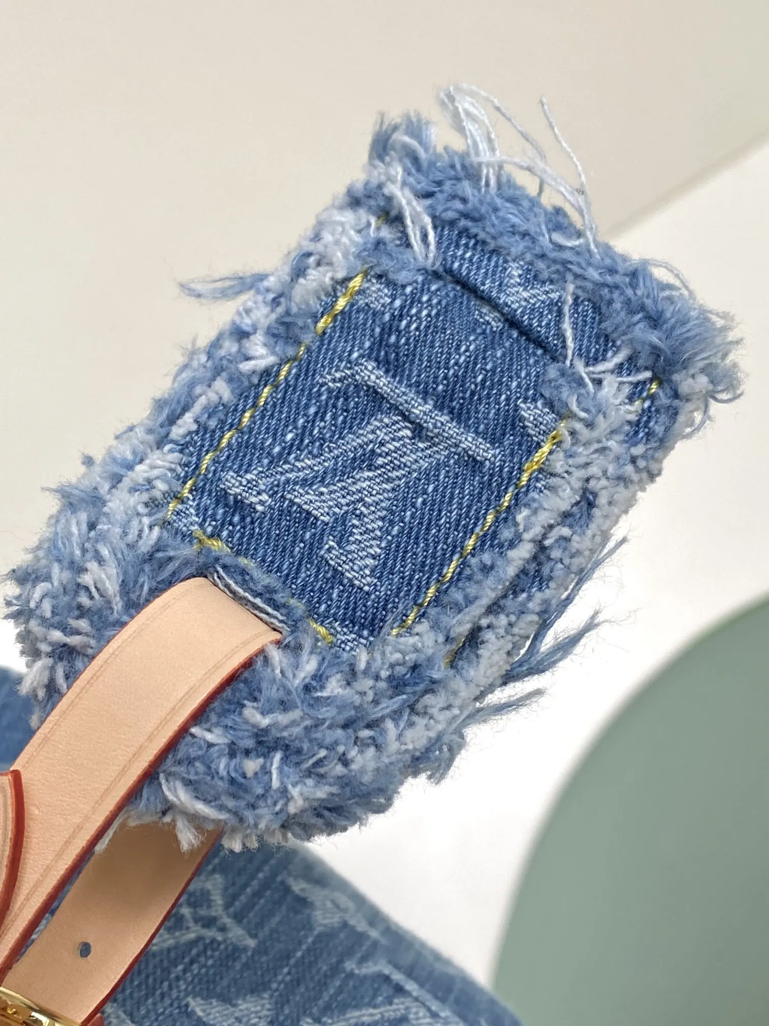 Blue Belt Bag Casual Leather