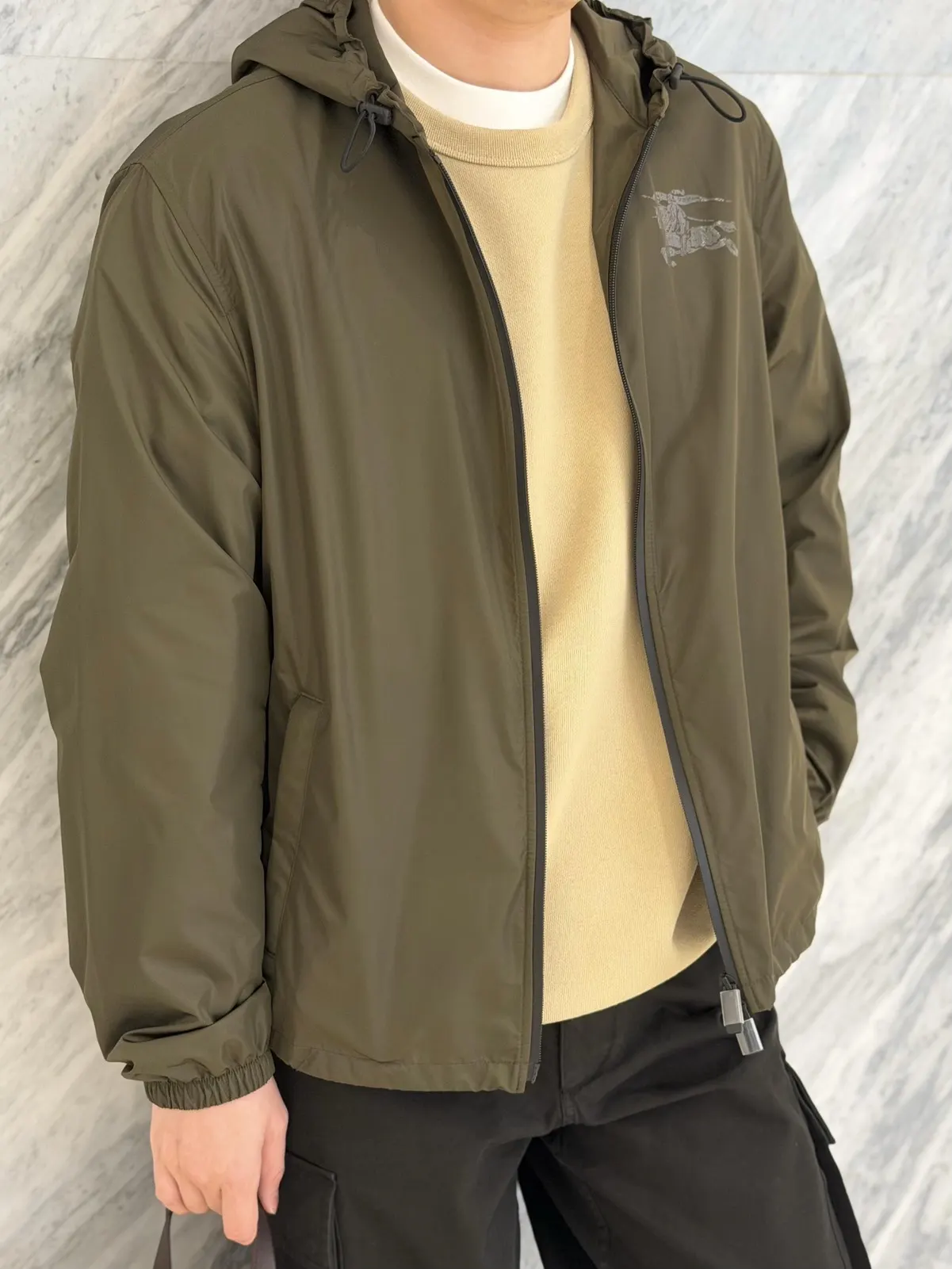 Burberry 印花 尼龙 外套 通勤休闲款