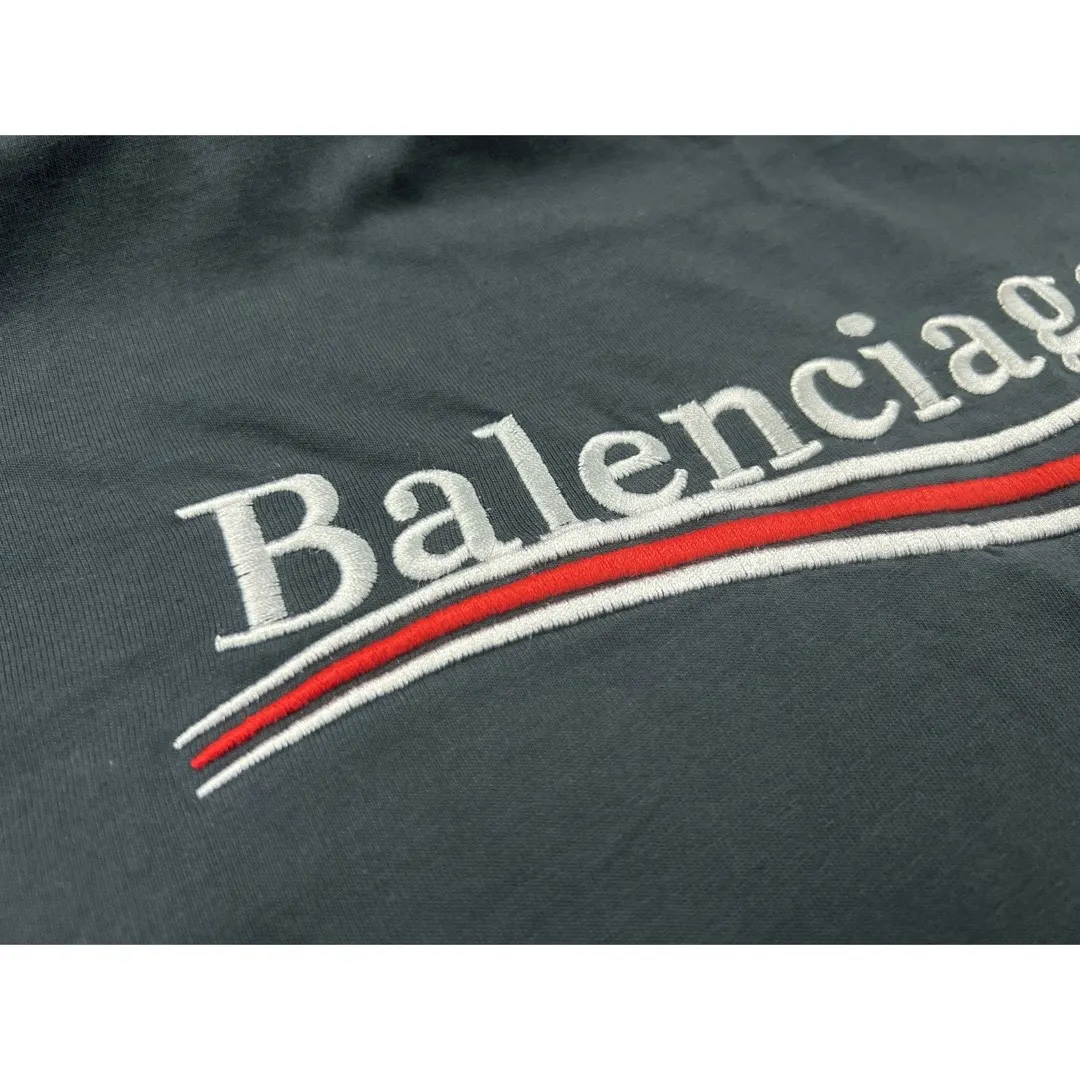 Balenciaga 米白 純棉 Logo 短袖T恤(數字5) Balenciaga 米白 純棉 Logo 短袖T恤(數字5)