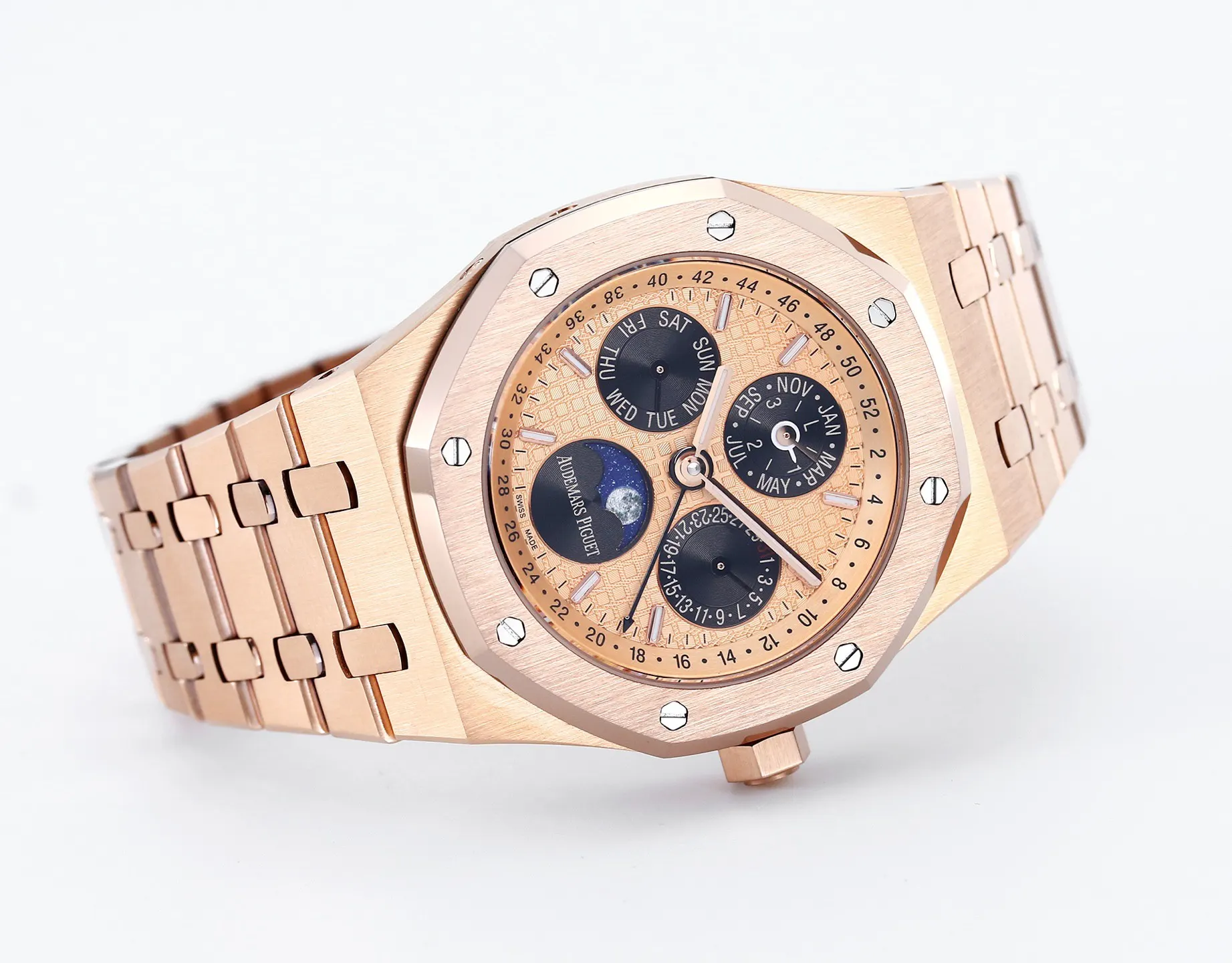 Audemars Piguet 蓝色 手表 经典腕表款