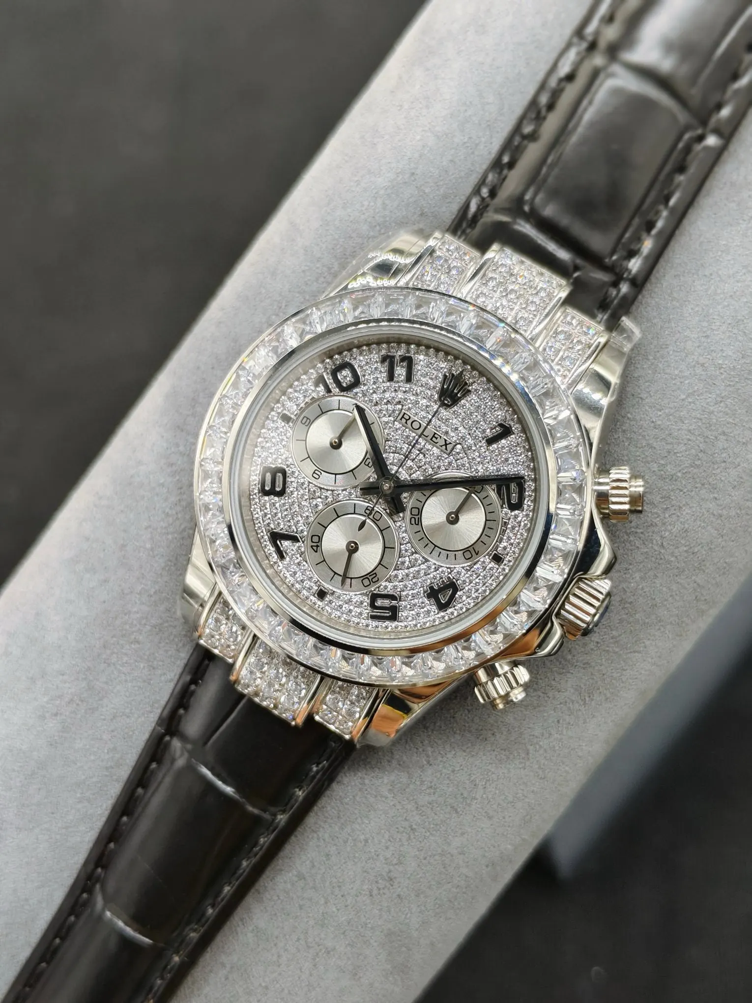 Rolex 蓝色 银色 手表 经典腕表款