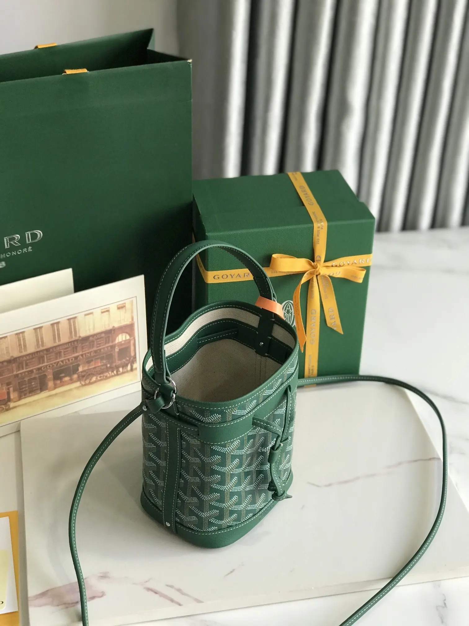 Goyard 皮革 × ×鼎鼎戈雅 水桶包 休閒水桶款