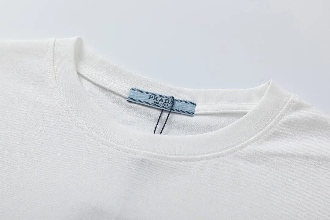 Prada 2024SS Logo 字母 短袖T恤