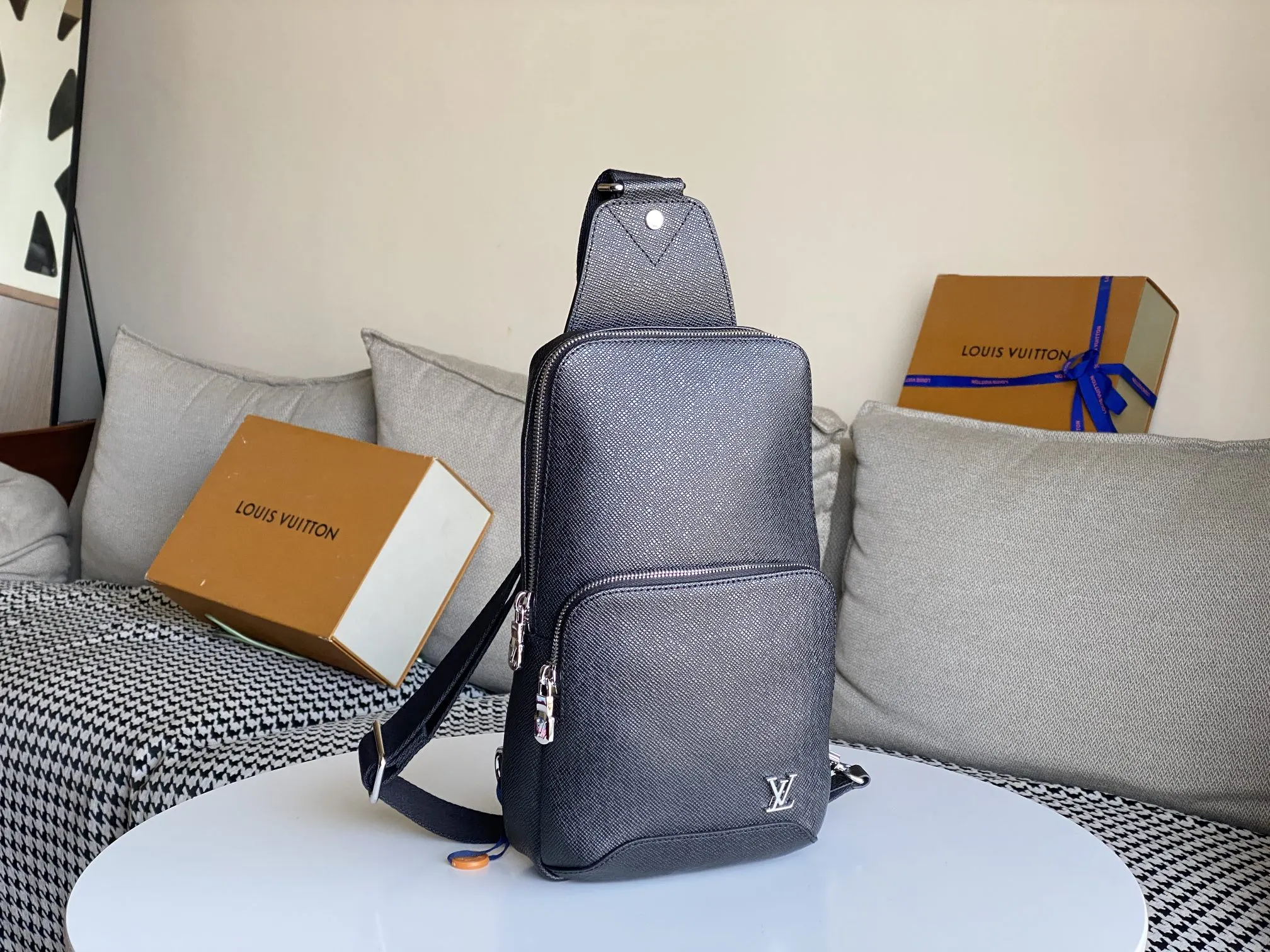 Louis Vuitton Black Backpack