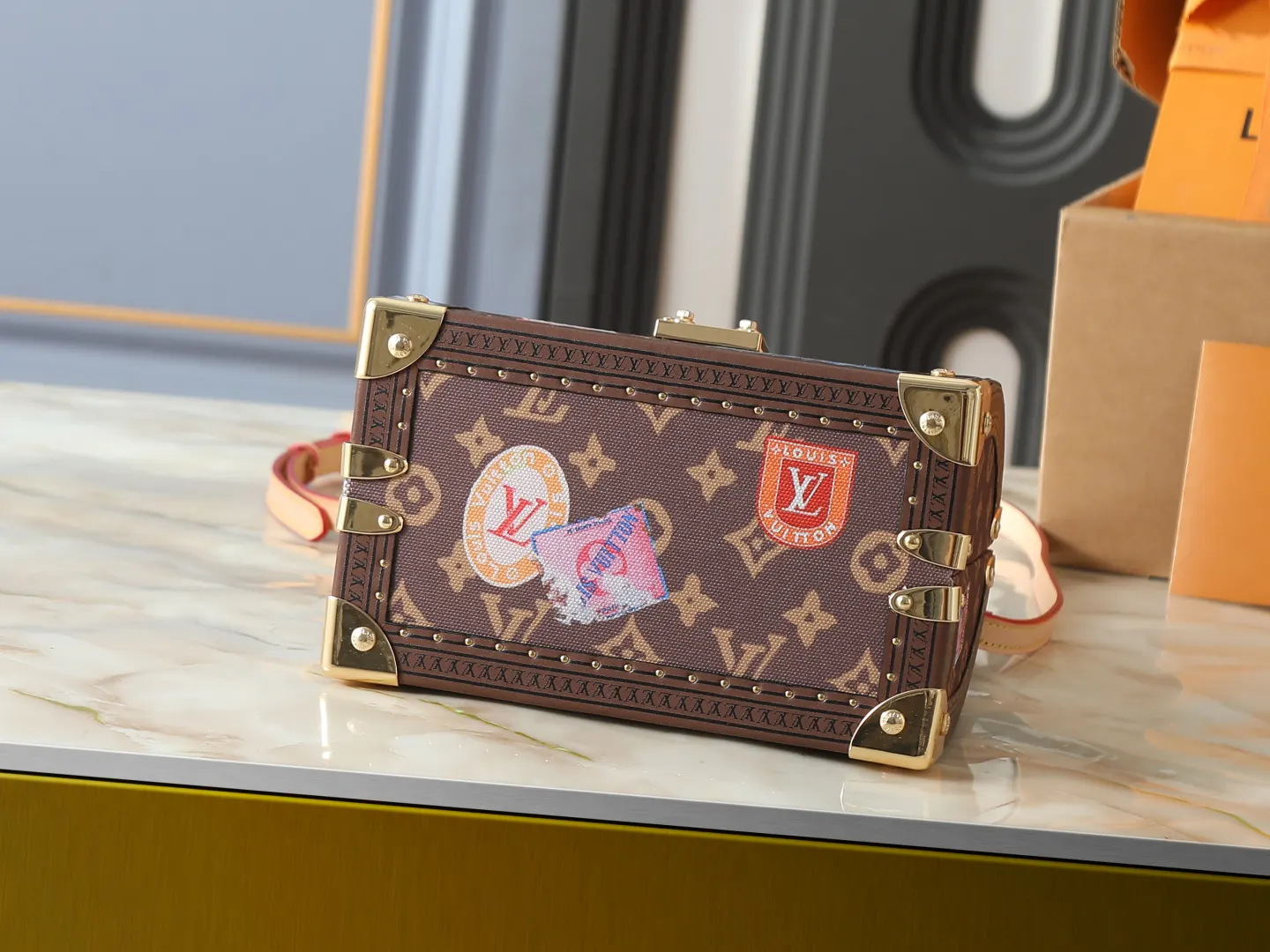 LV Speedy 牛皮 旅行包 大容量旅行款