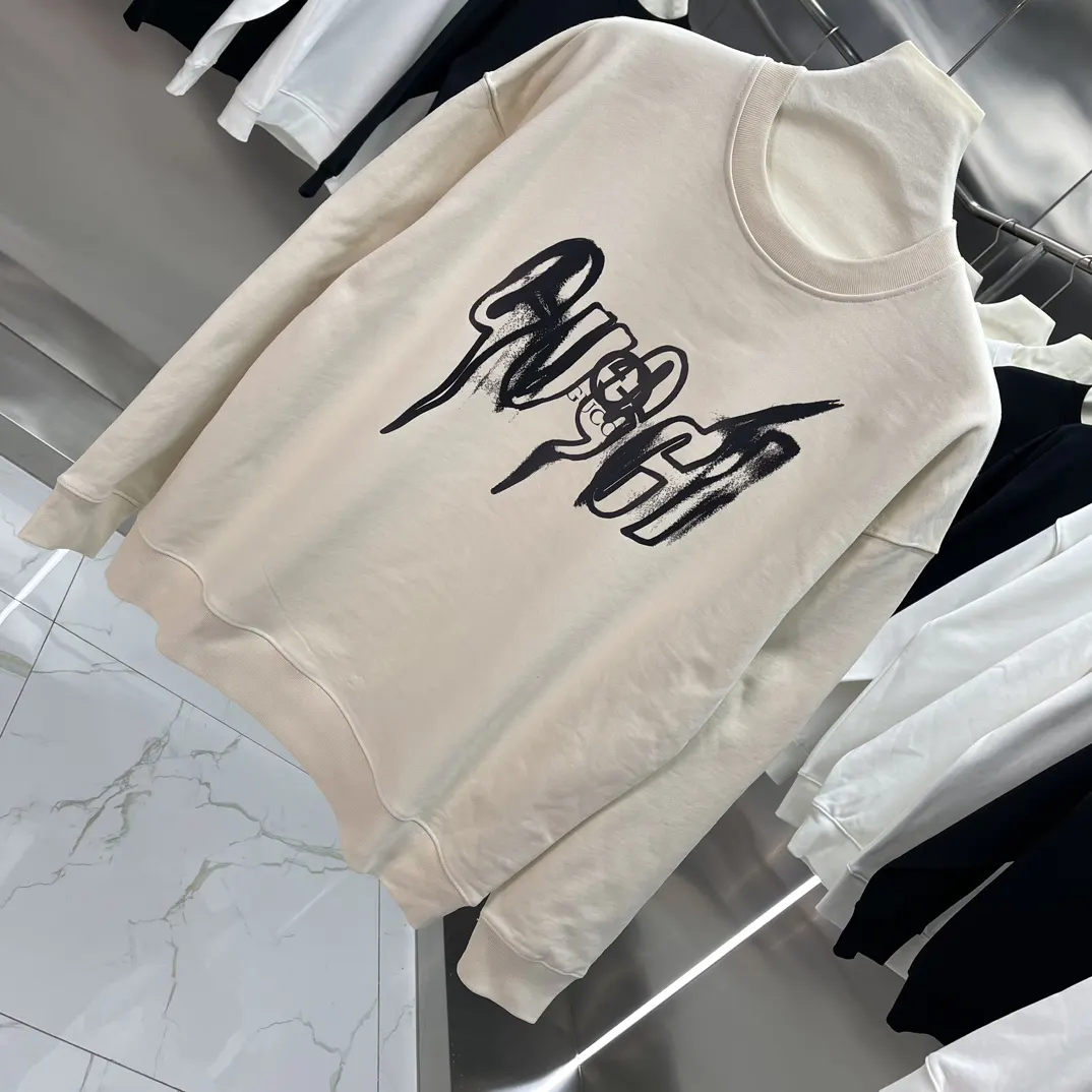 Gucci Logo印花圆领卫衣