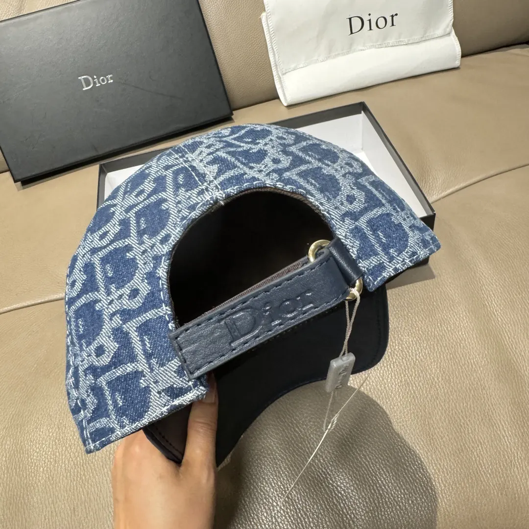 Dior Oblique 蓝色 帽子