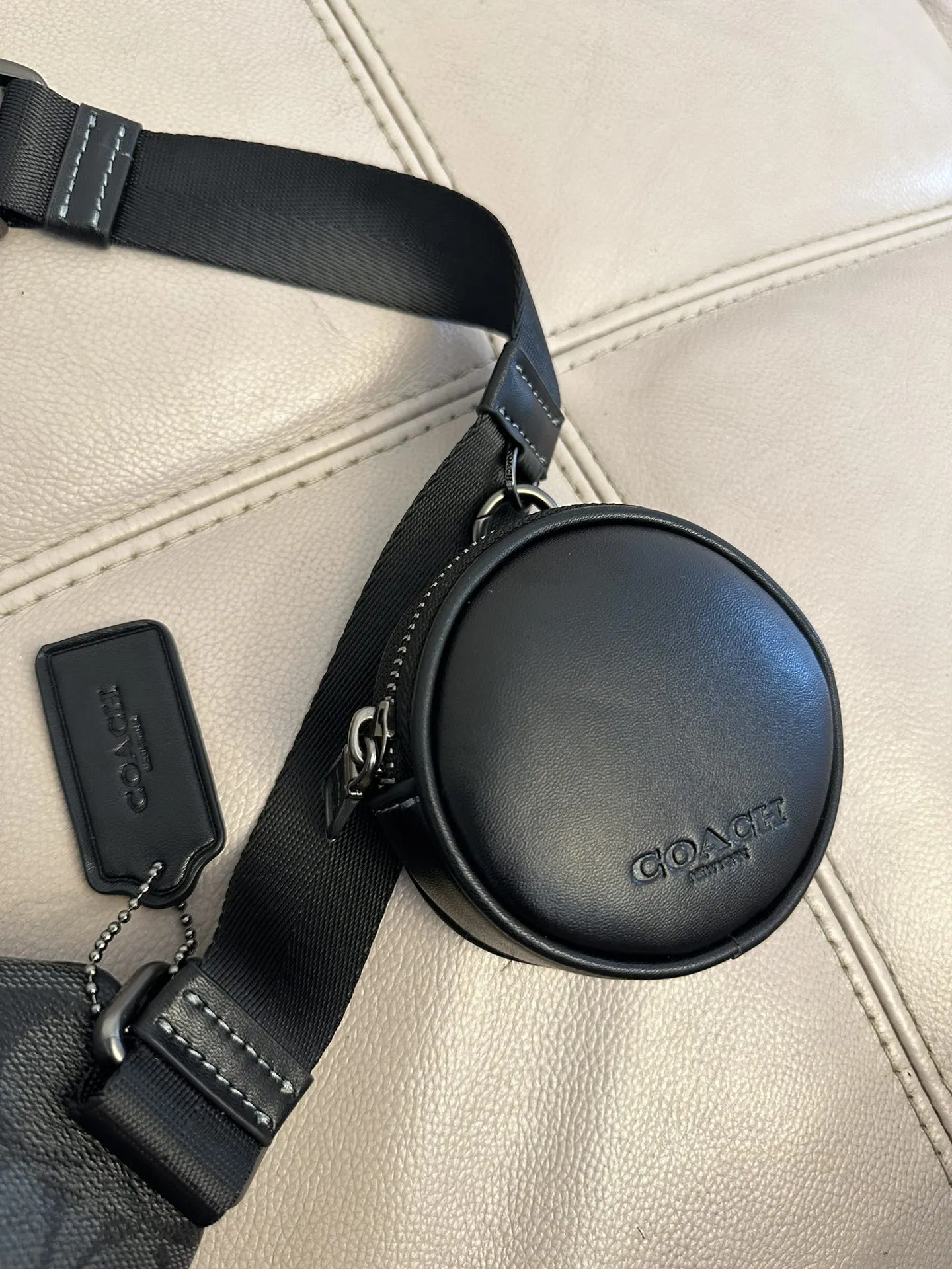Coach 牛皮 厂价 腰包 休闲腰包款