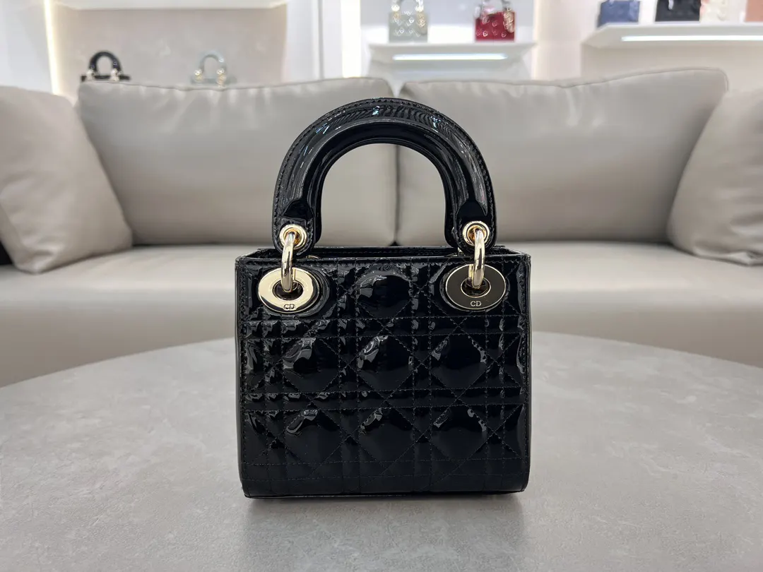 Dior Lady Dior Lady 黑色手袋 手提斜挎