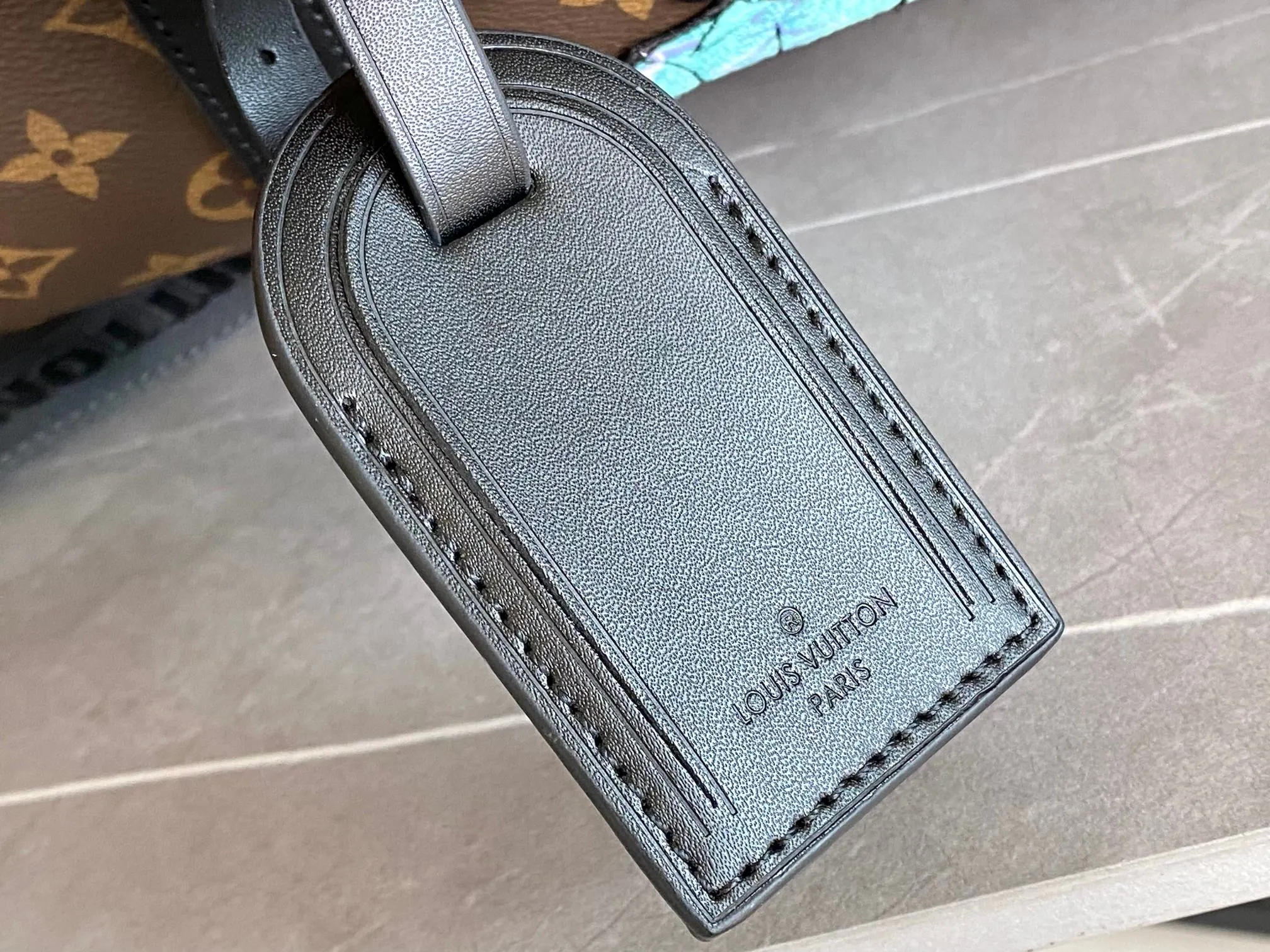Keepall 帆布 公仔 刺繡 Kee 旅行袋 大容量旅行款