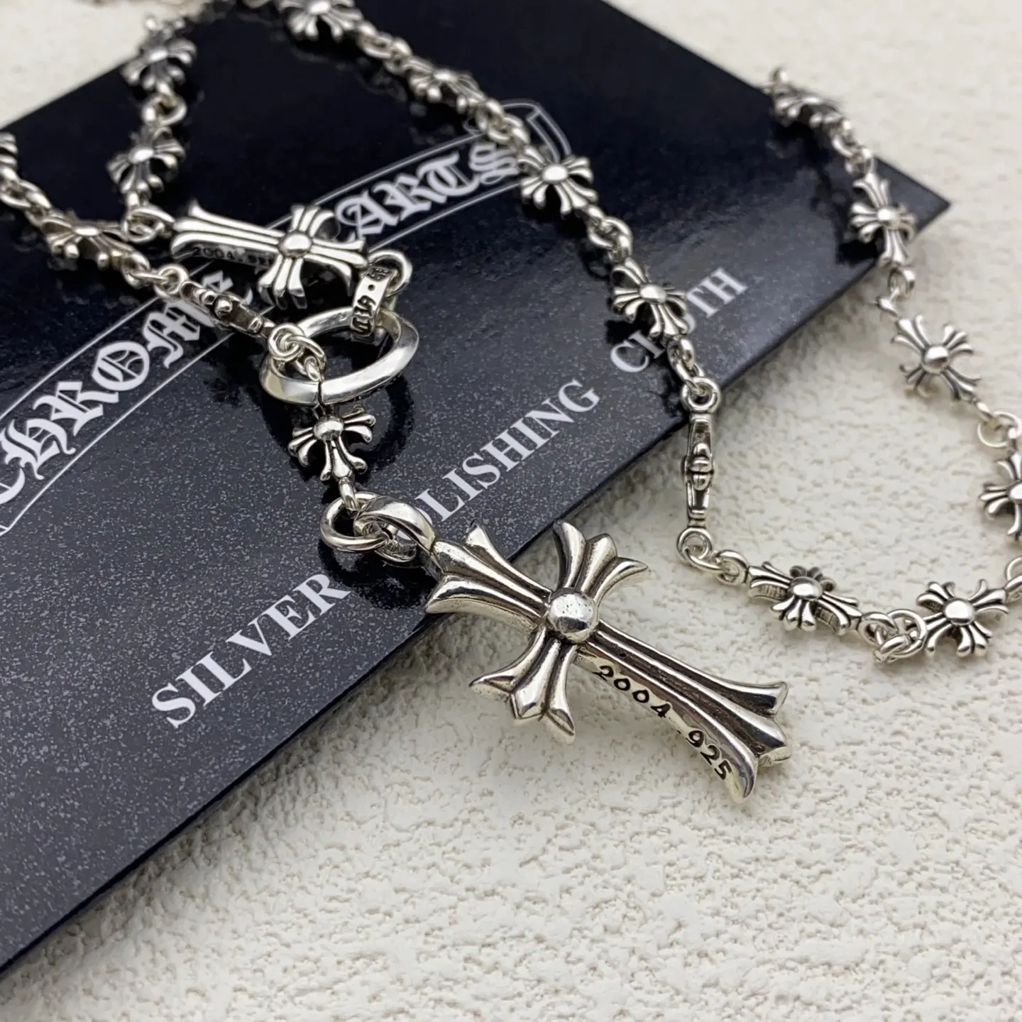 Chrome Hearts 項鍊 精致锁骨链款