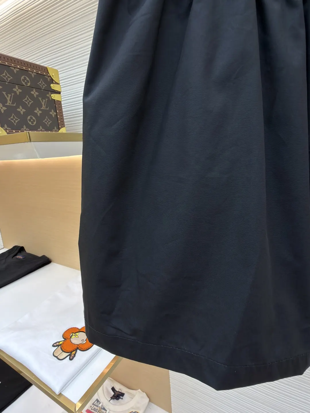 Balenciaga 黑色 純棉 短褲 宽松休閒