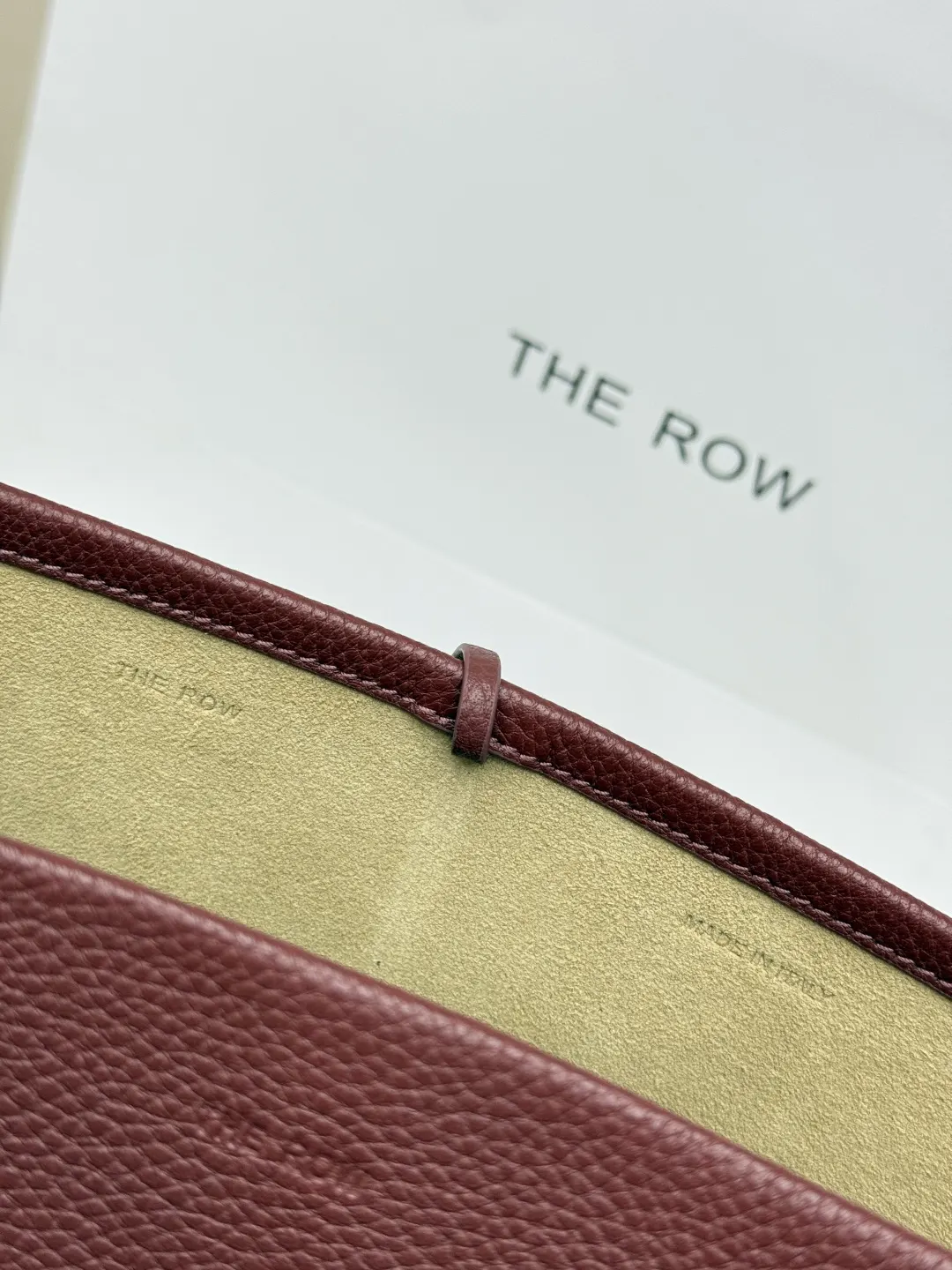 Red Tote Bag Lightweight Leather Image 9 Red Tote Bag Lightweight Leather Image 9