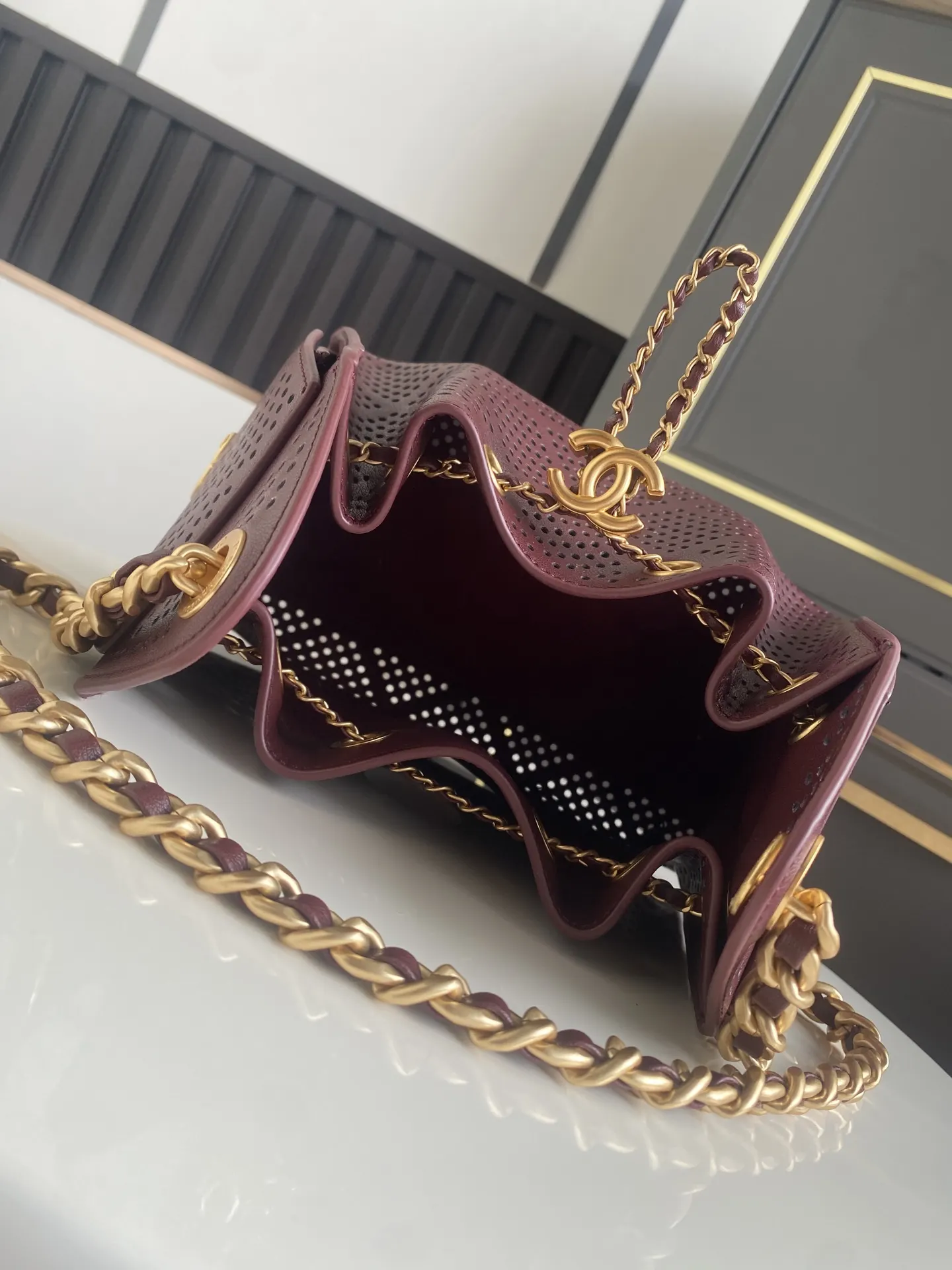 CHANEL Hobo 小牛皮 腋下包 復古腋下背款