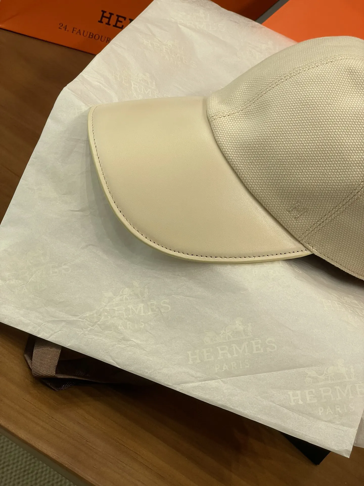 Hermès 皮革 帽子