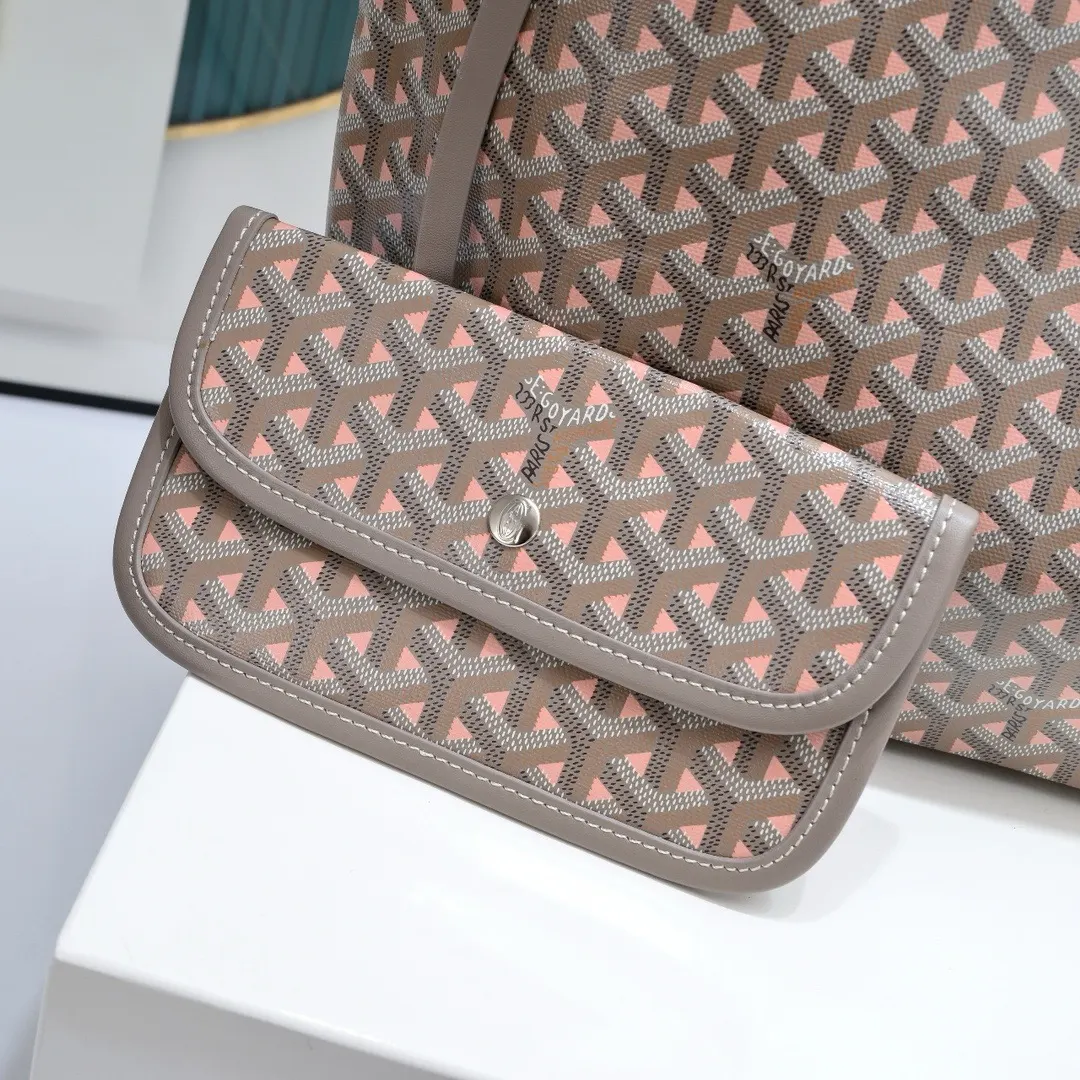 Goyard 藍色 粉色 帆布 腋下包 復古腋下背款