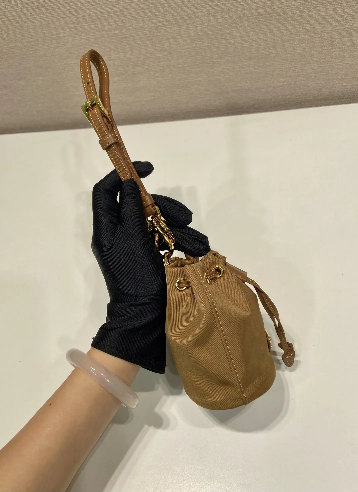 Gold Bucket Bag Casual
