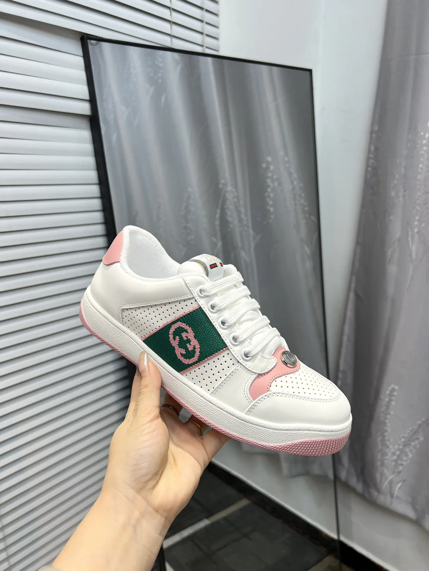 Gucci Logo休閒運動鞋