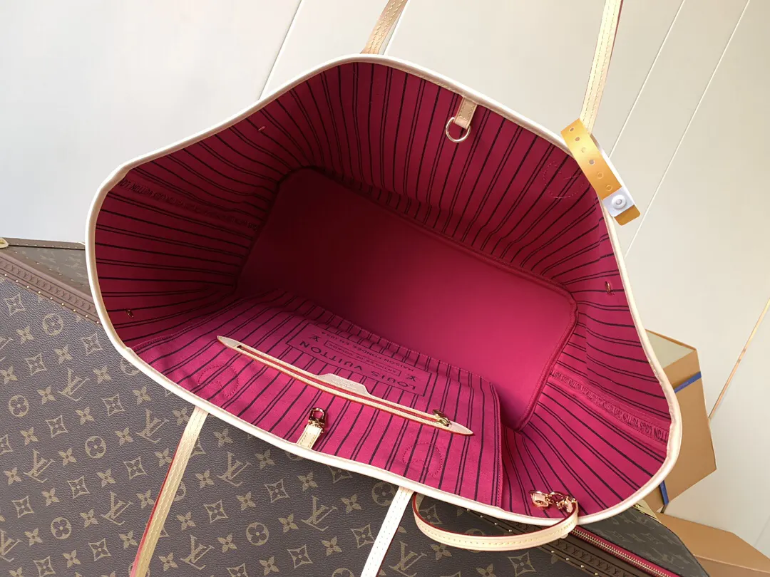 Neverfull 牛皮 托特包 大容量托特款