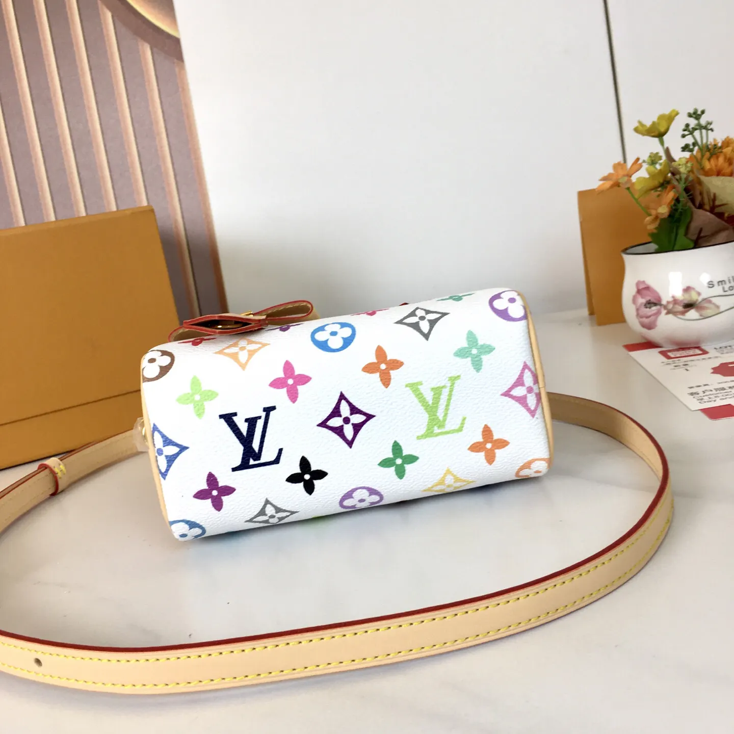 LV Speedy 牛皮 旅行包 大容量旅行款