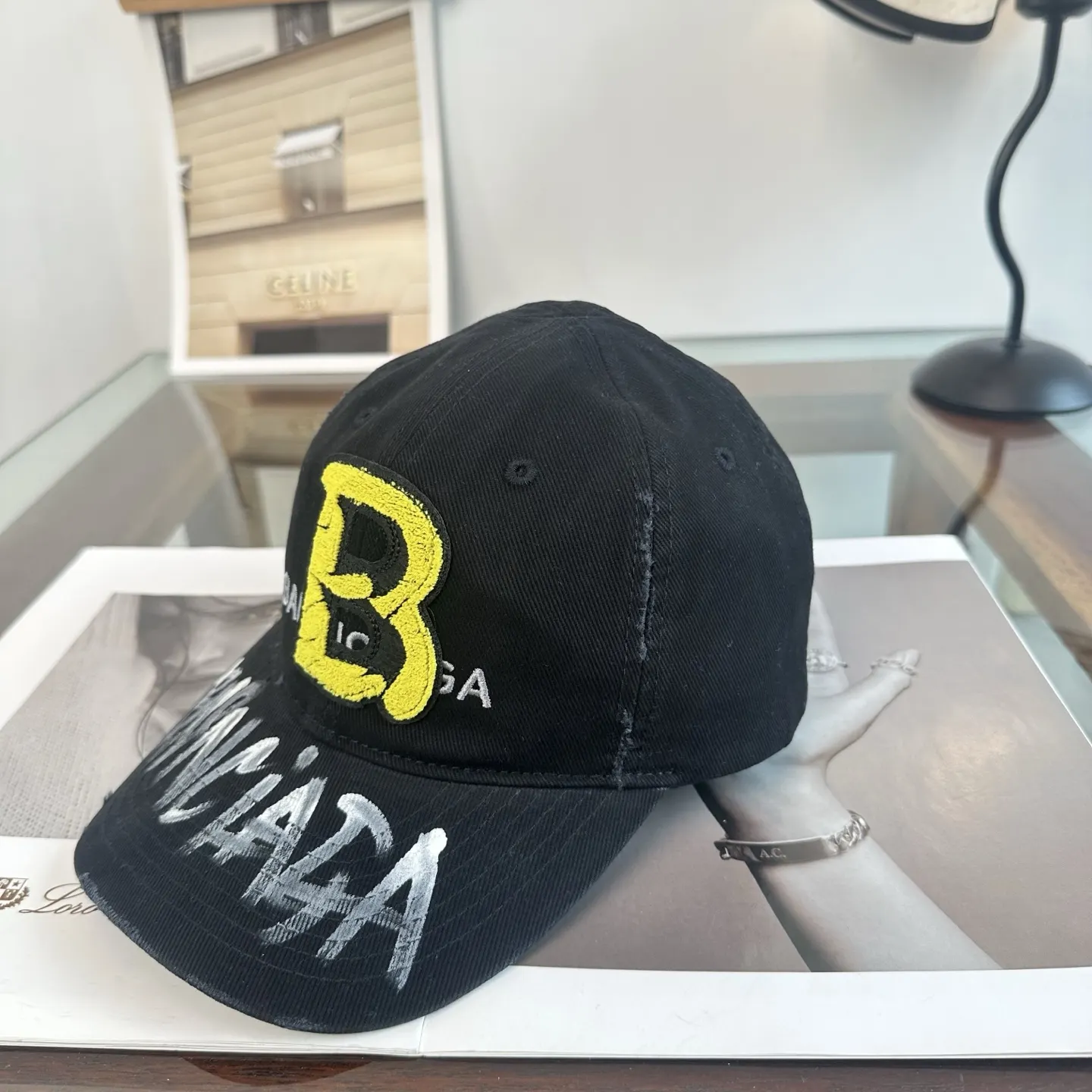 Balenciaga Baseball Cap Logo