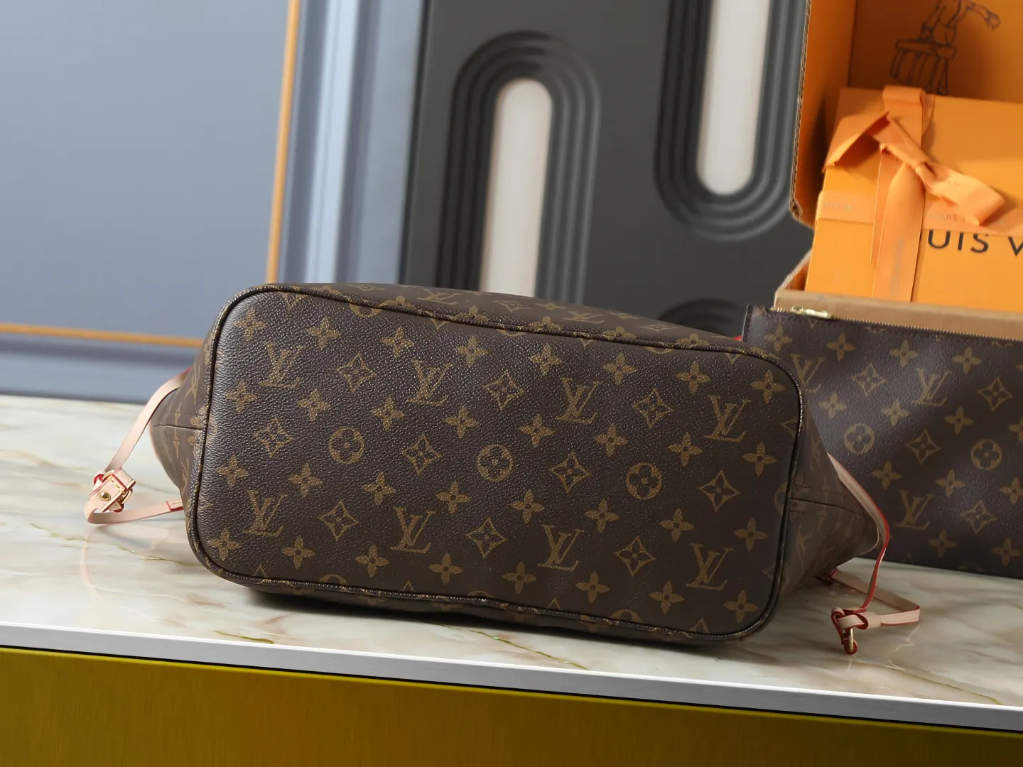 Monogram Clutch Bag Canvas