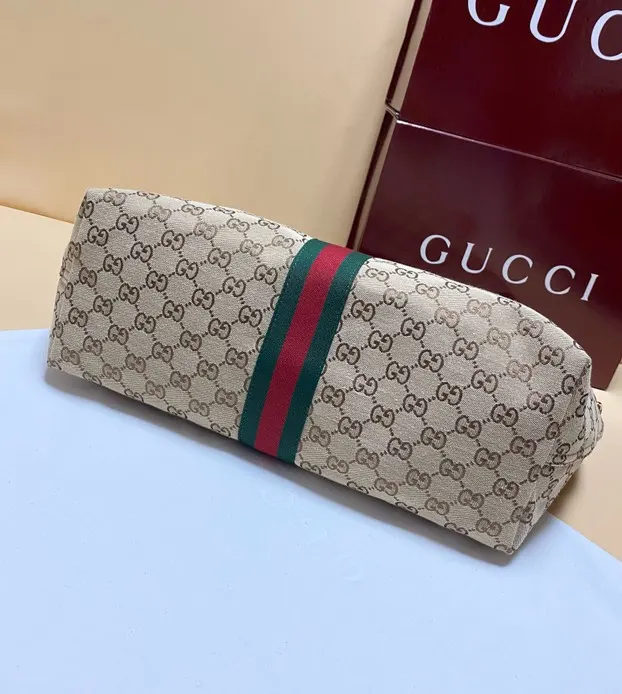 Gucci 帆布 Giglio托特包 ▫ 尺寸 大容量托特款