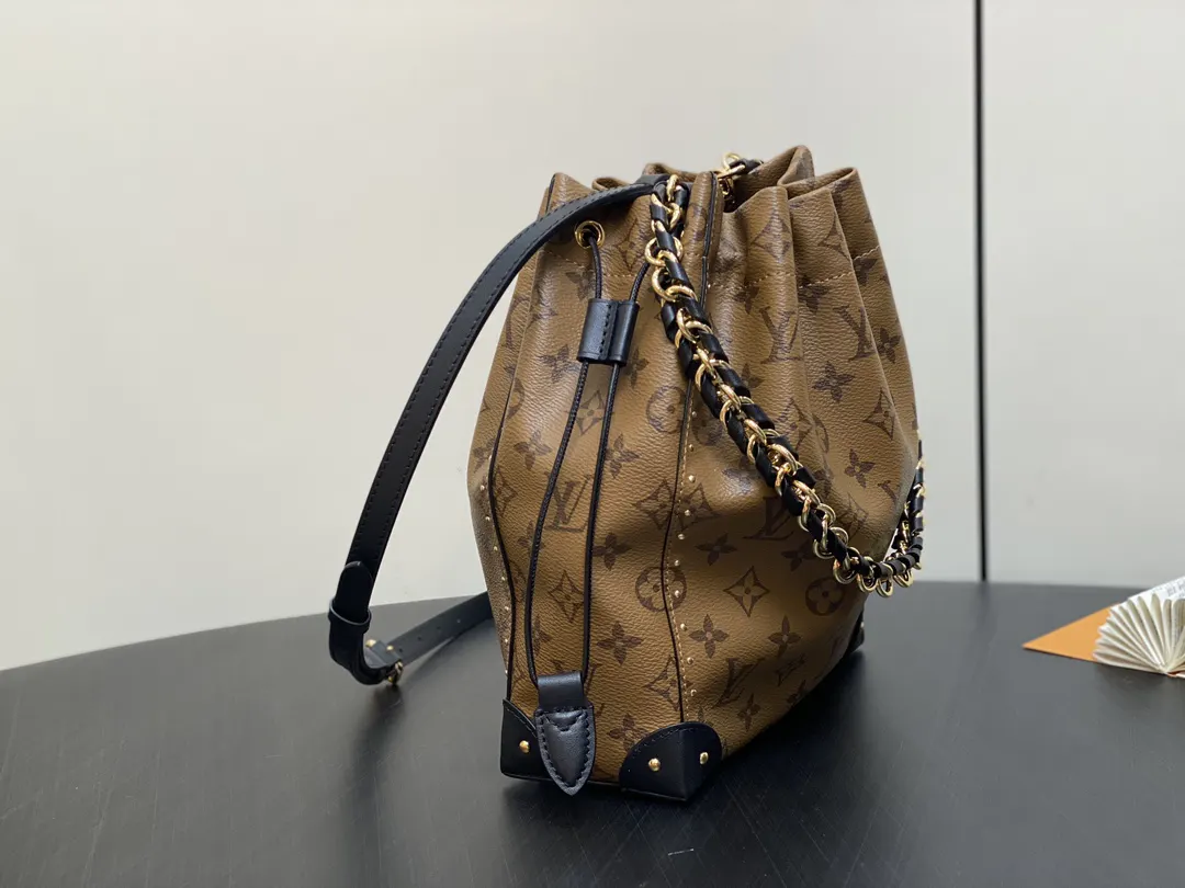 帆布 精品 黃花 柳钉水桶包系列 NOÉ TR 鏈條包 精致鏈條款