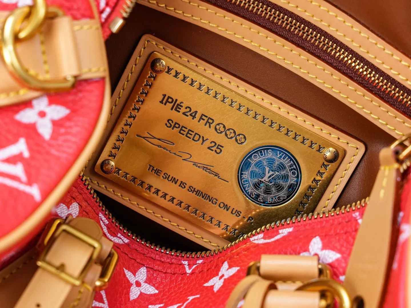 LV 红色印花Speedy手袋 手提款｜ORBUYBAG 岚奢包高端时尚精品
