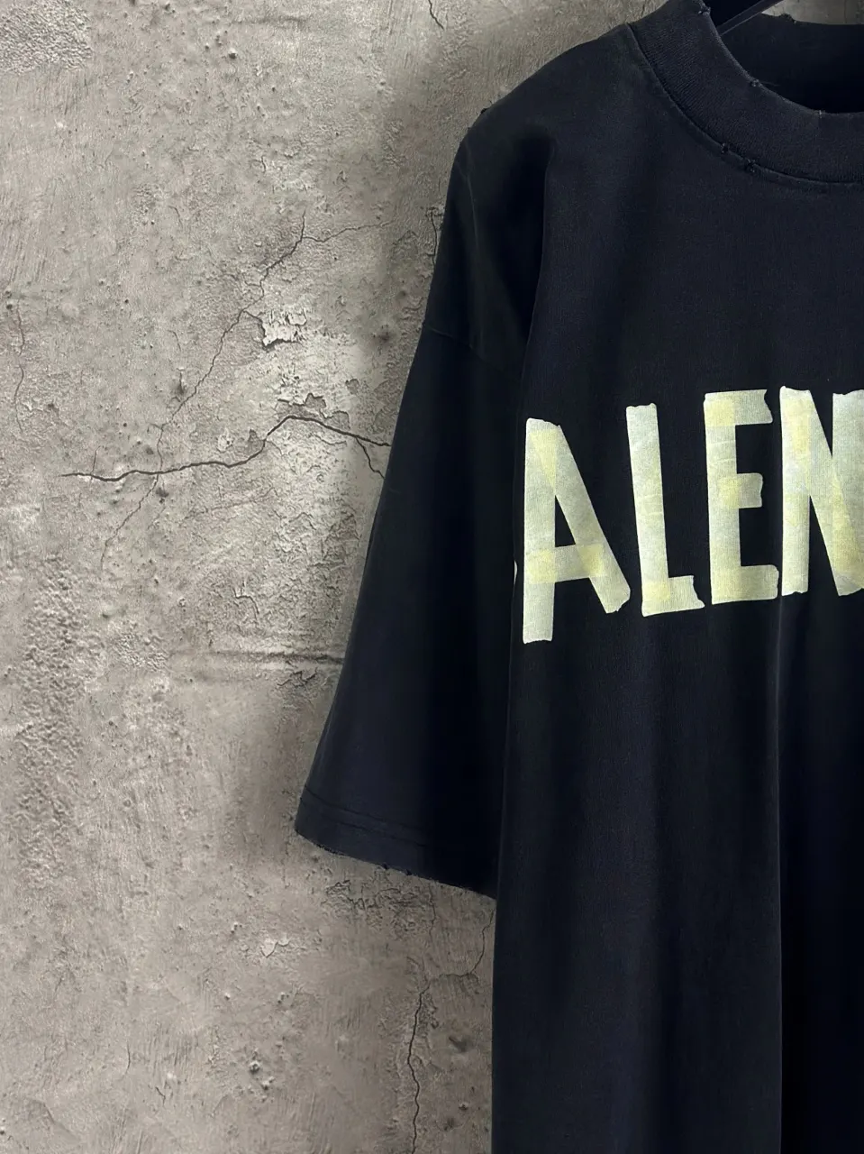 Balenciaga 水洗黑 水洗 短袖T恤