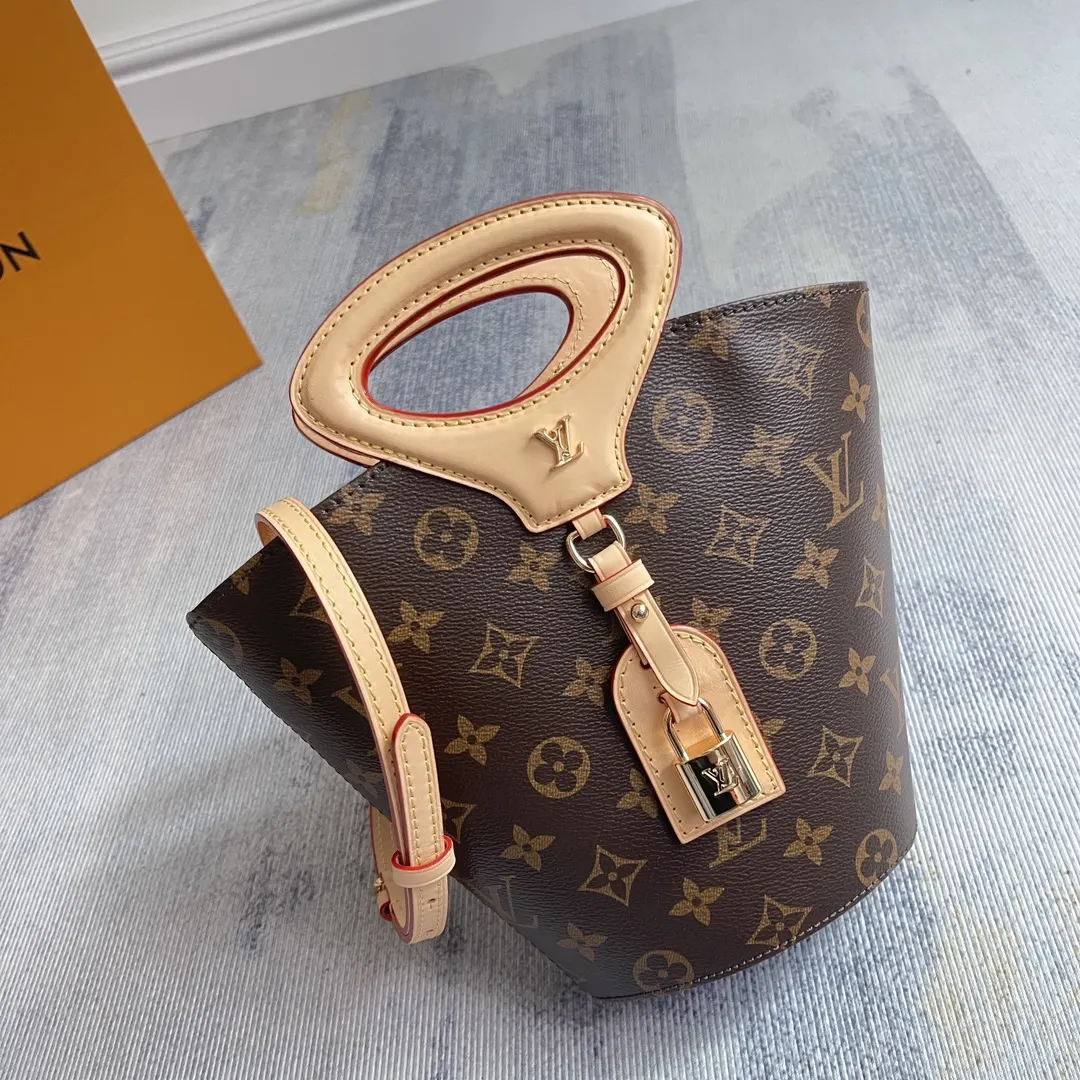 LV 牛皮 动态 Nicolas Ghesq 水桶包 休閒水桶款
