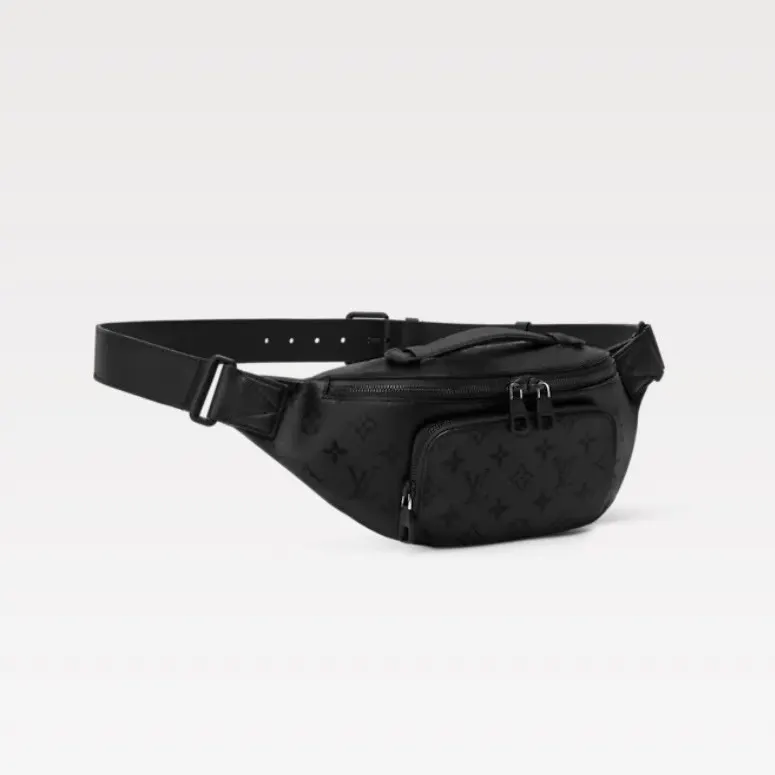 Black Belt Bag Casual Leather