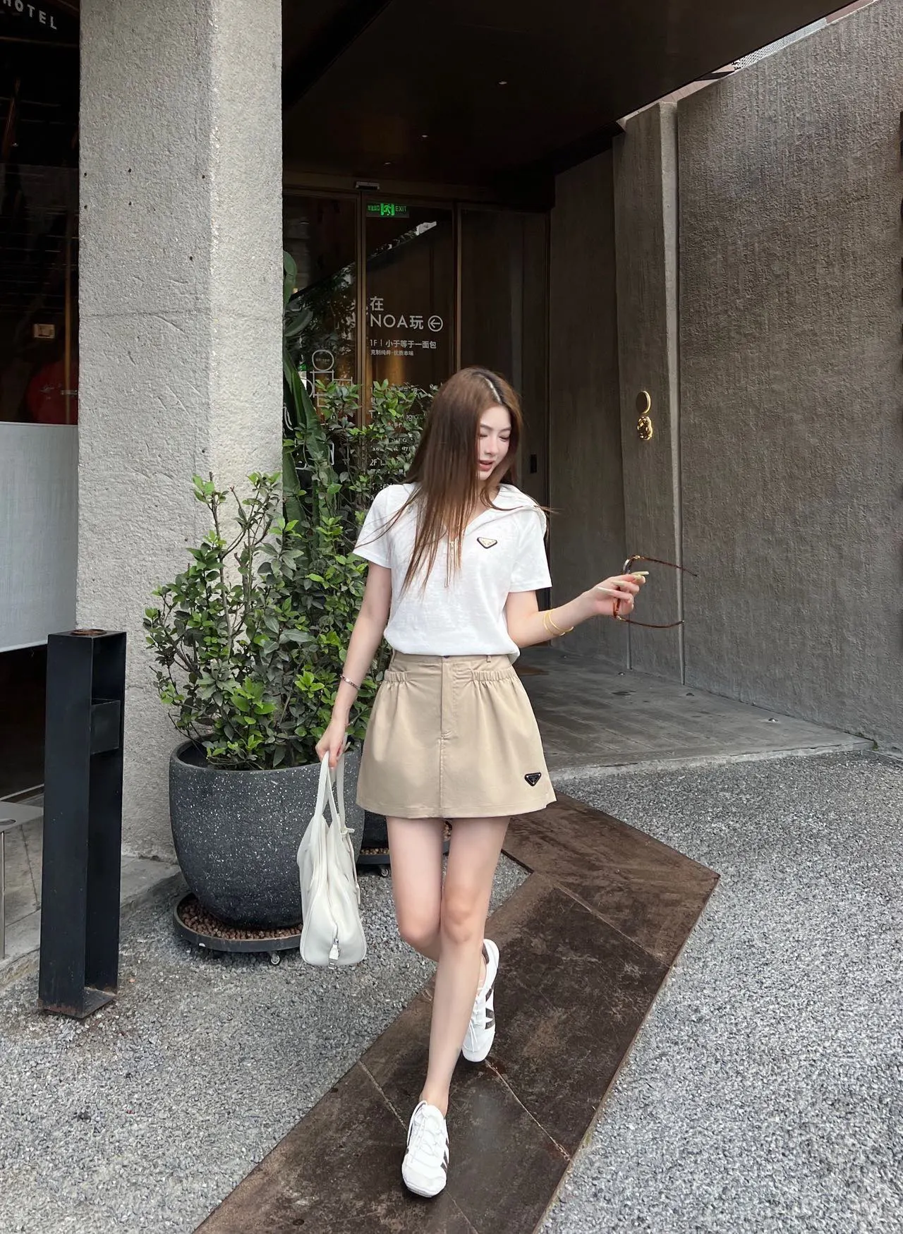 Prada Re-Nylon 三角标 帽子