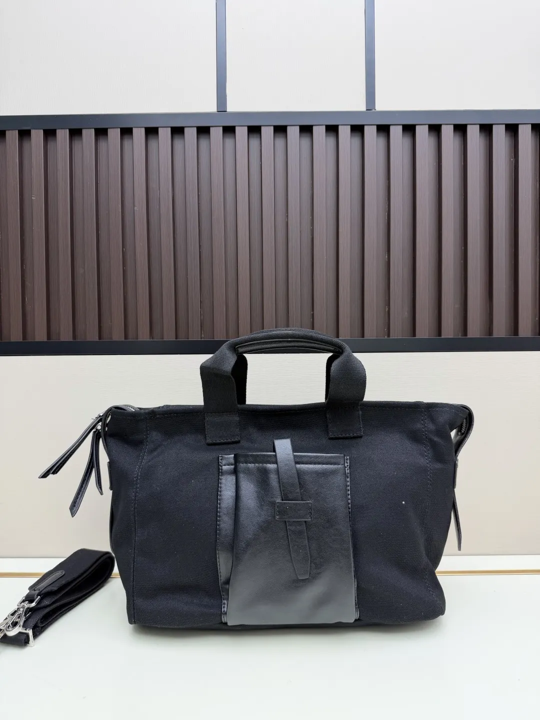 Prada Brown Crossbody Bag Commuter Canvas