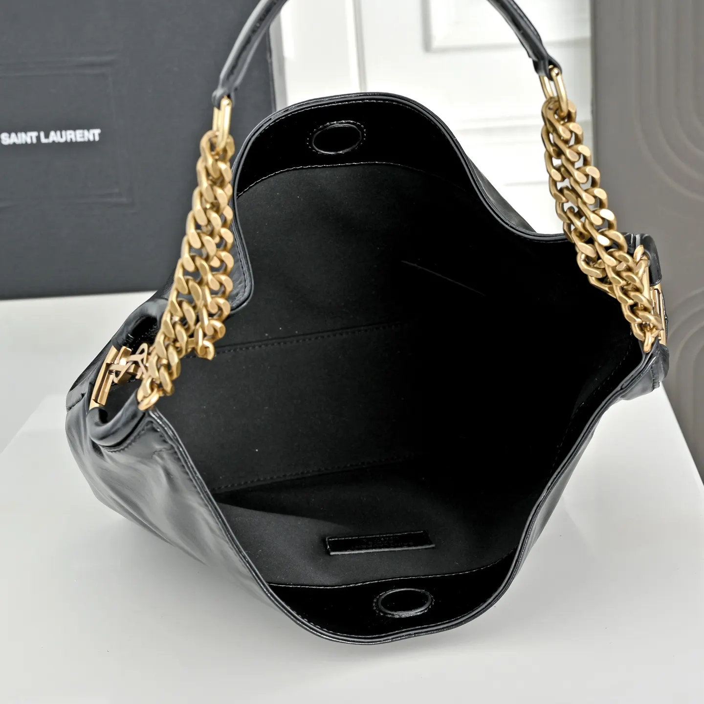 Black Hobo Shoulder Bag Vintage