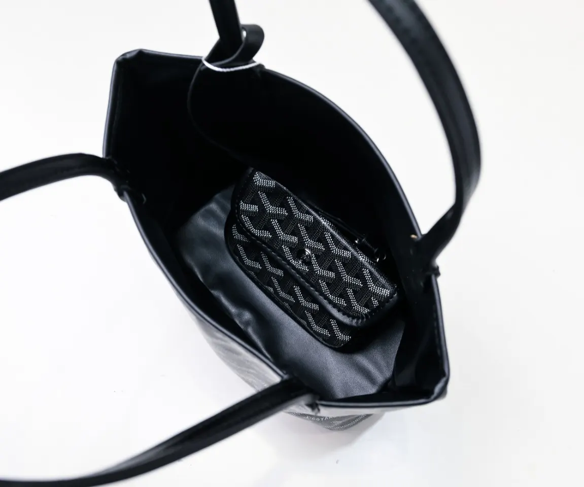 Goyard 黑色 小牛皮 收纳包 旅行收纳款