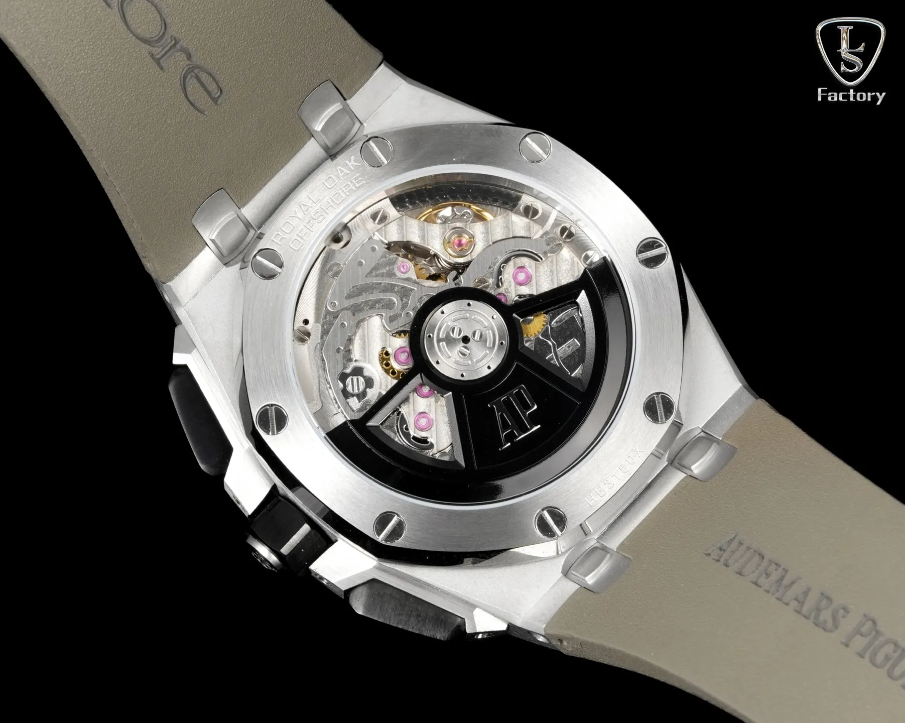 Audemars Piguet 黑色 藍色 牛皮 手錶 經典腕表款(數字9) Audemars Piguet 黑色 藍色 牛皮 手錶 經典腕表款(數字9)