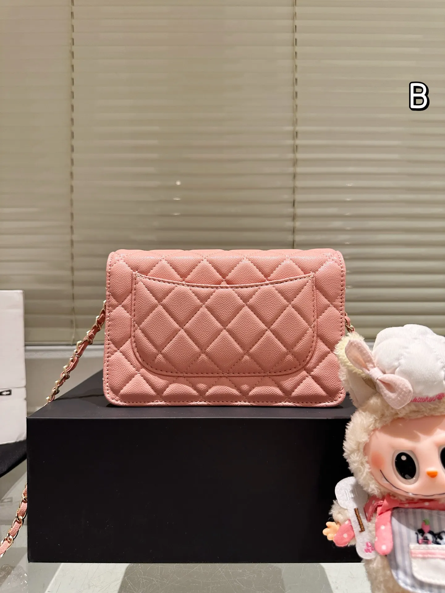 牛皮 掛件 Trendy Woc 斜背包 輕便斜挎款