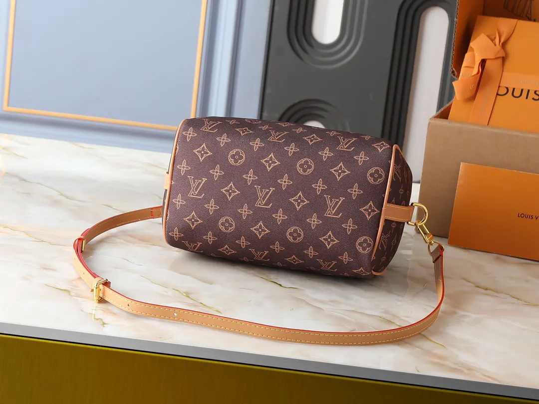 LV Speedy 牛皮 收納包 旅行收納款
